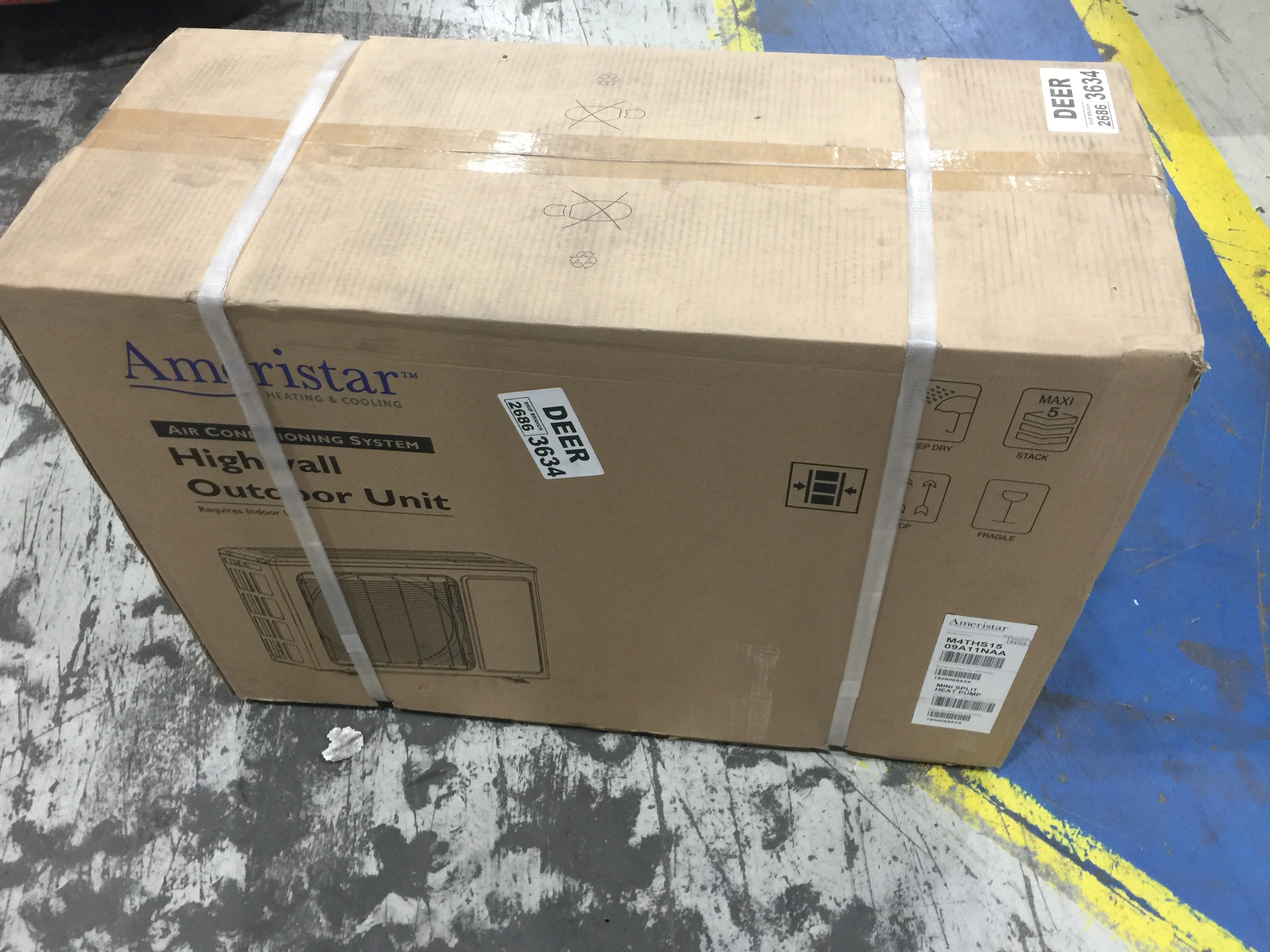 9,000 BTU Single Zone Outdoor Inverter Mini-Split Heat Pump; 208-230/60/1, R-410A, 15 Seer - Image 9