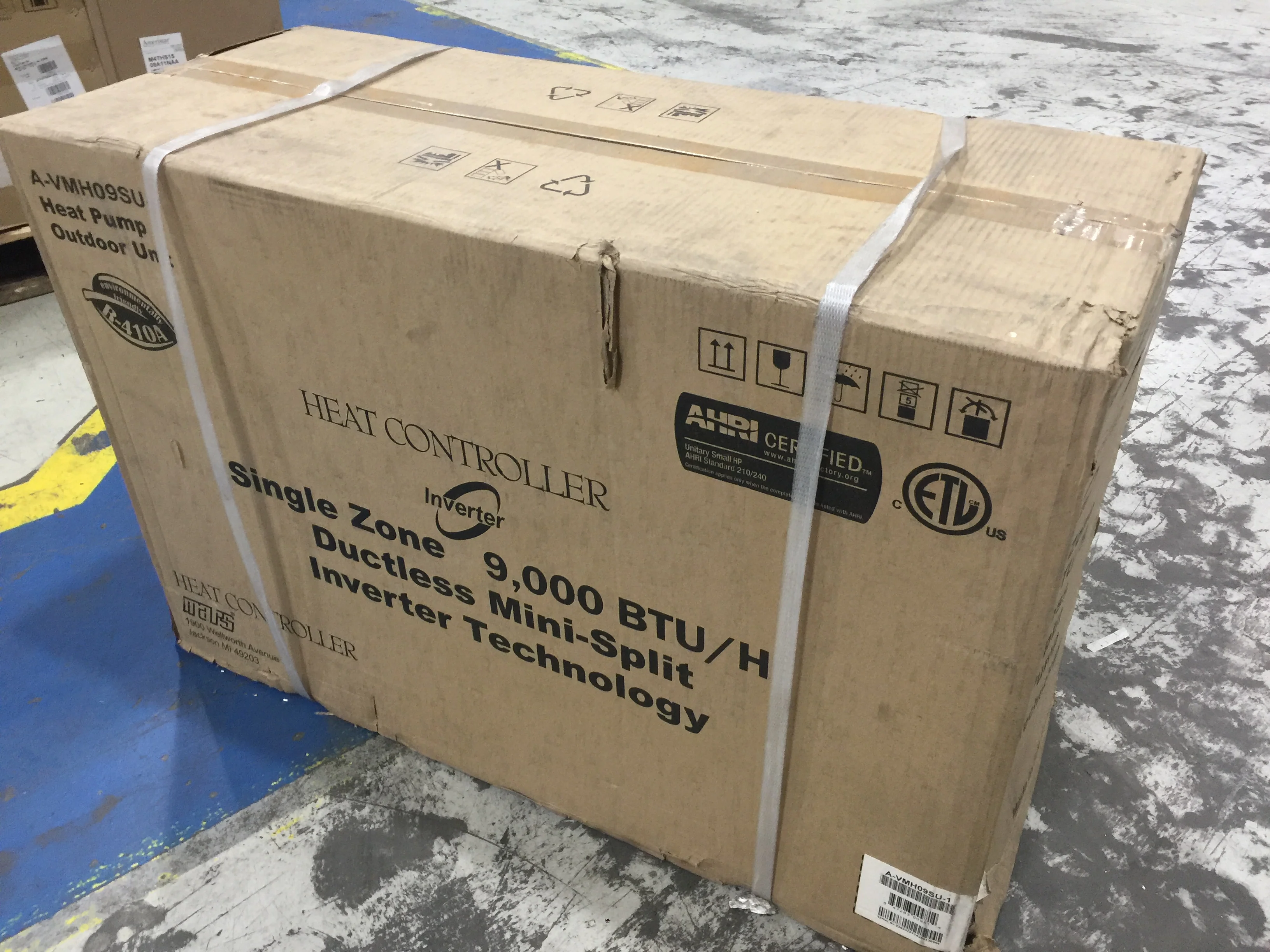 9,000 BTU Single Zone Outdoor Inverter Ultra Heat Mini-Split Heat Pump; 208-230/60/1 R-410A 25 SEER - Image 10