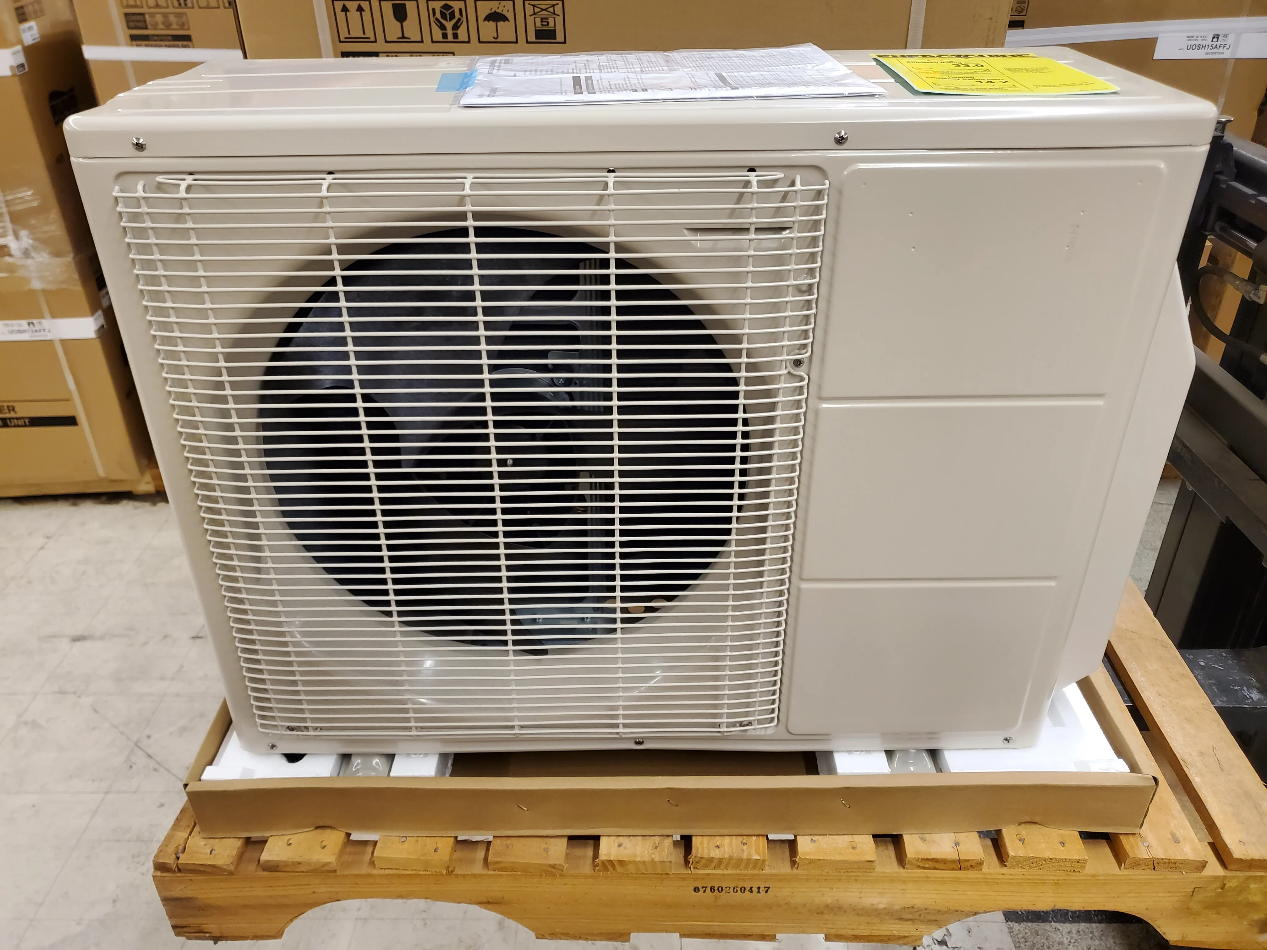 9,000 BTU Ultra Series Single-Zone Inverter Outdoor Mini-Split Heat Pump Unit - Image 2