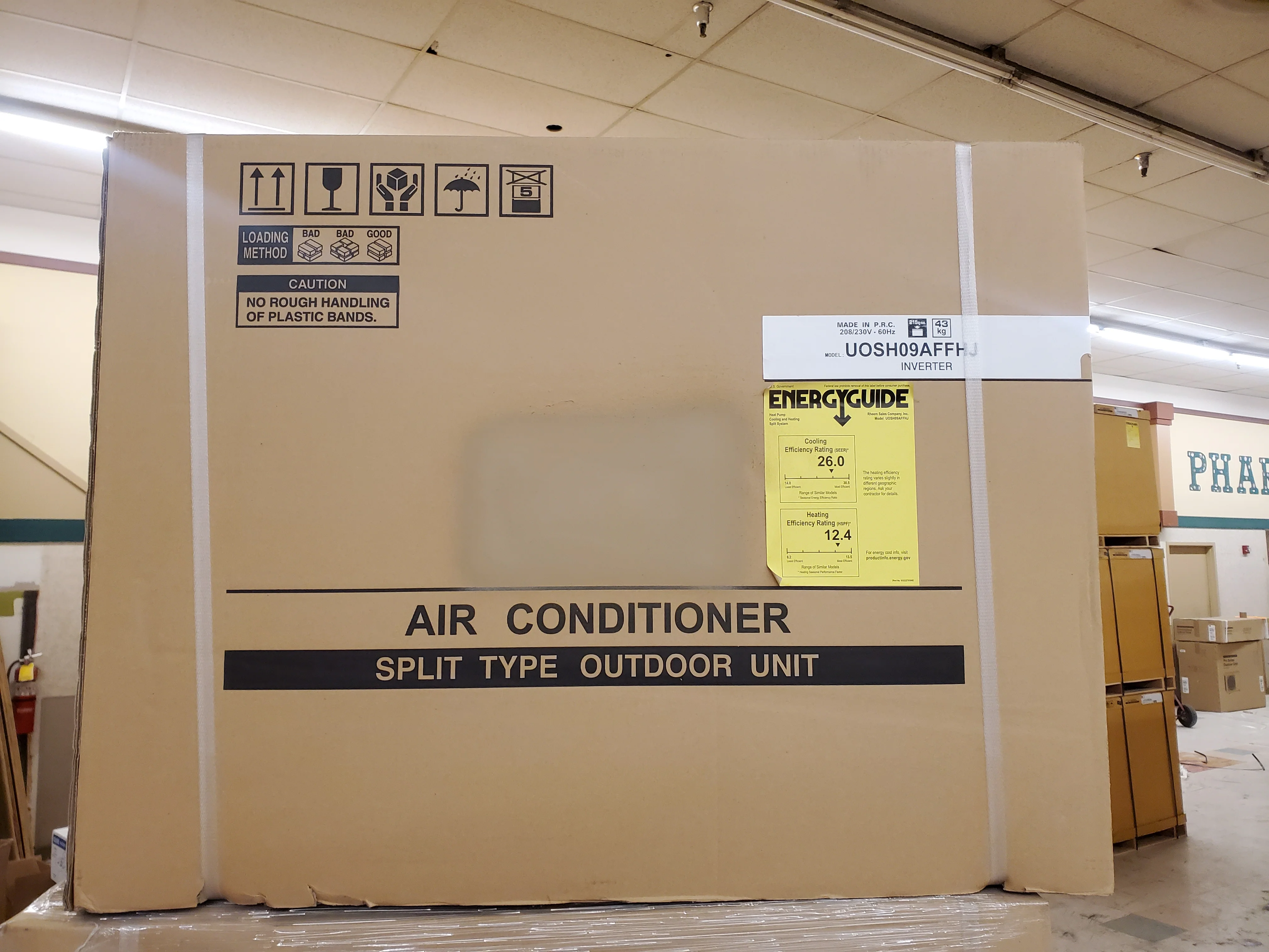 9,000 BTU Ultra Series Single-Zone Inverter Outdoor Mini-Split Heat Pump Unit - Image 7
