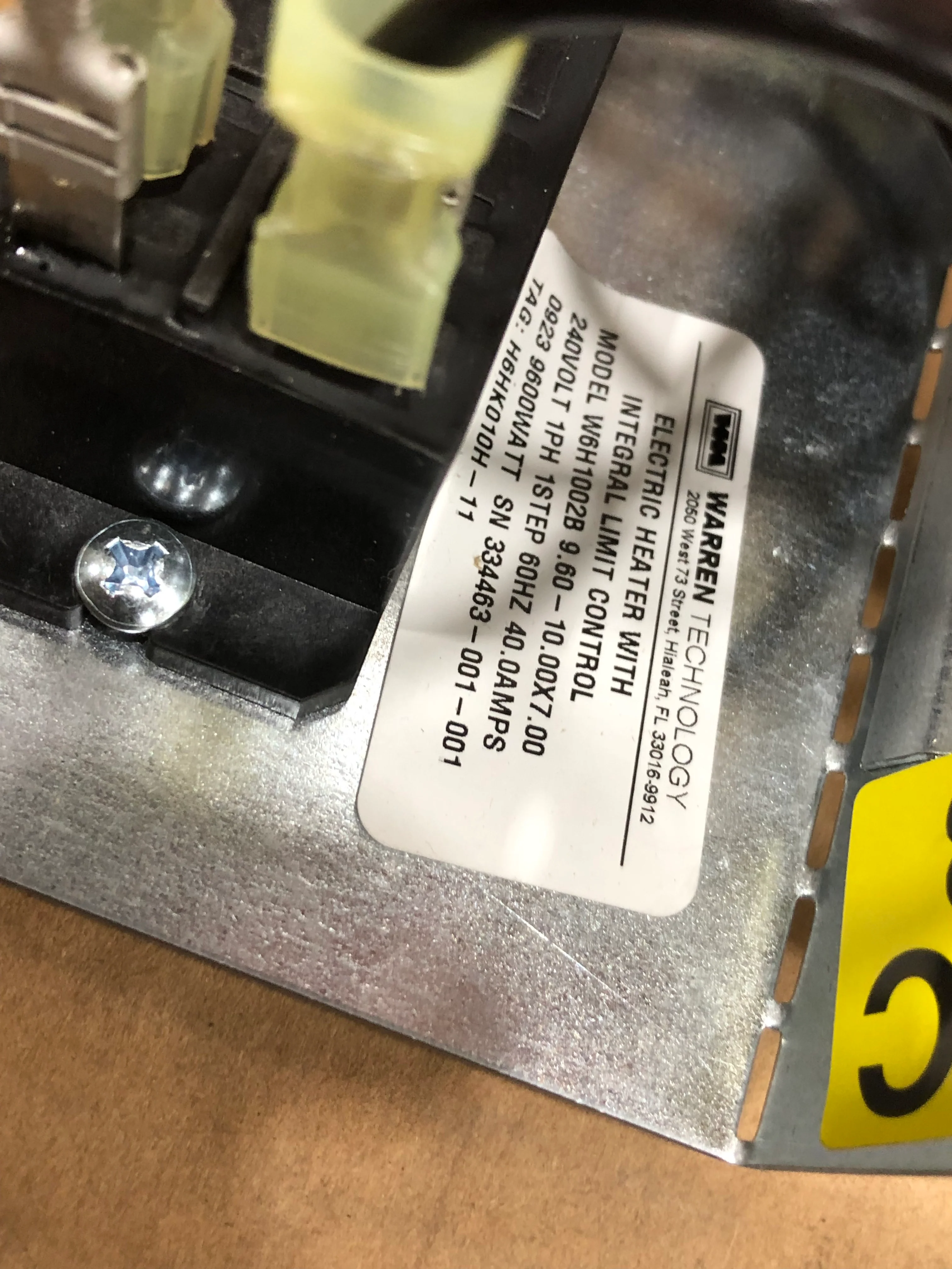 9.6kW 240 Volt w/Breaker - Image 2