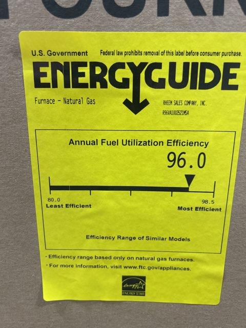 98,000 BTU 2-Stg Multiposition ECM Variable Speed Communicating Gas Furnace 96% 115/60/1 CFM: 1750 - Image 4