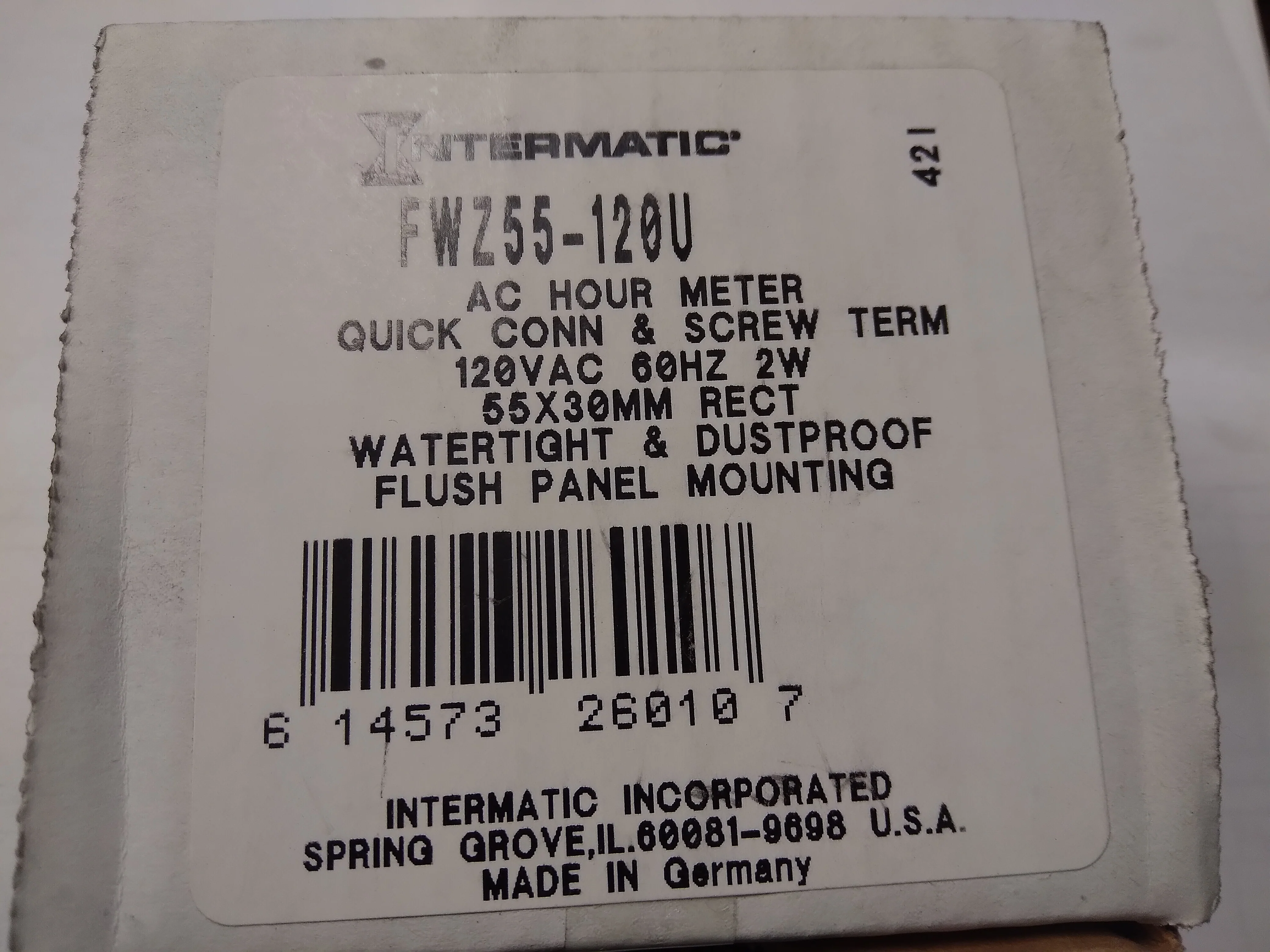 AC HOUR METER 120VAC 60HZ 2W - Image 5