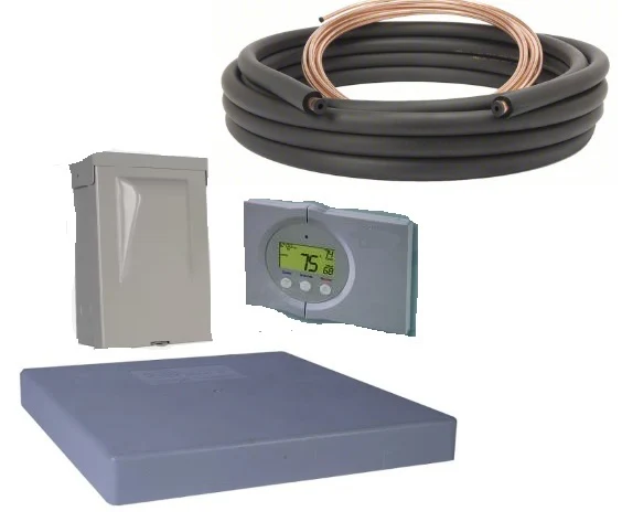 AC PAD, LINESET, THERMOSTAT, AND DISCONNECT SWITCH