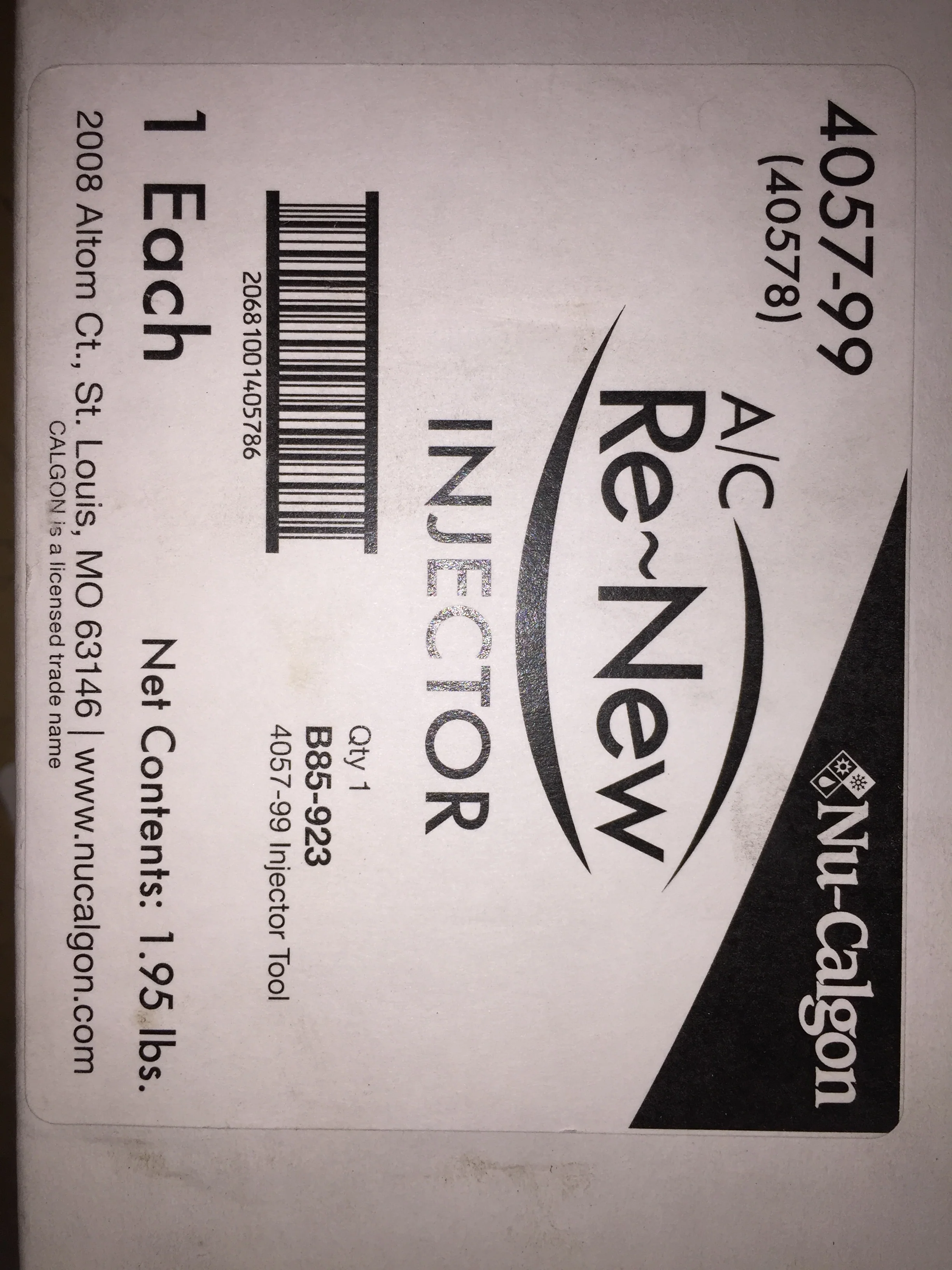 A/C Re-New Injector Tool for  A/C R-Renew Lubricant - Image 3