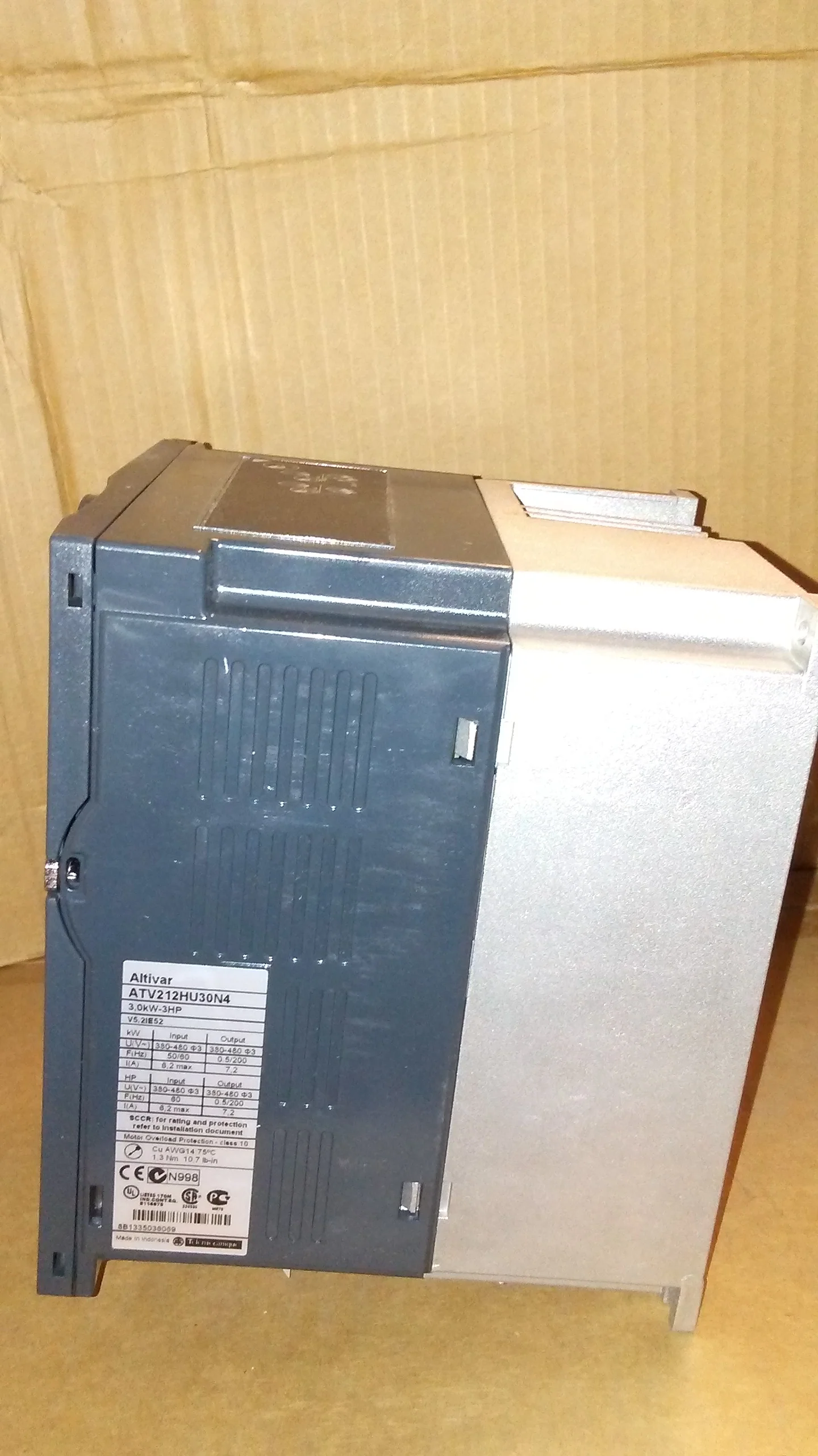 AC Variable Frequency Drive,380-480Vac,3-Phase,3Hp - Image 3
