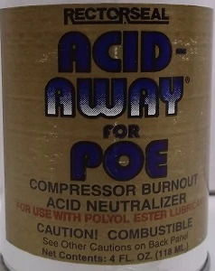 ACID-AWAY FOR POE COMPRESSOR BURNOUT ACID NEUTRALIZER, 4 OUNCE - Image 3
