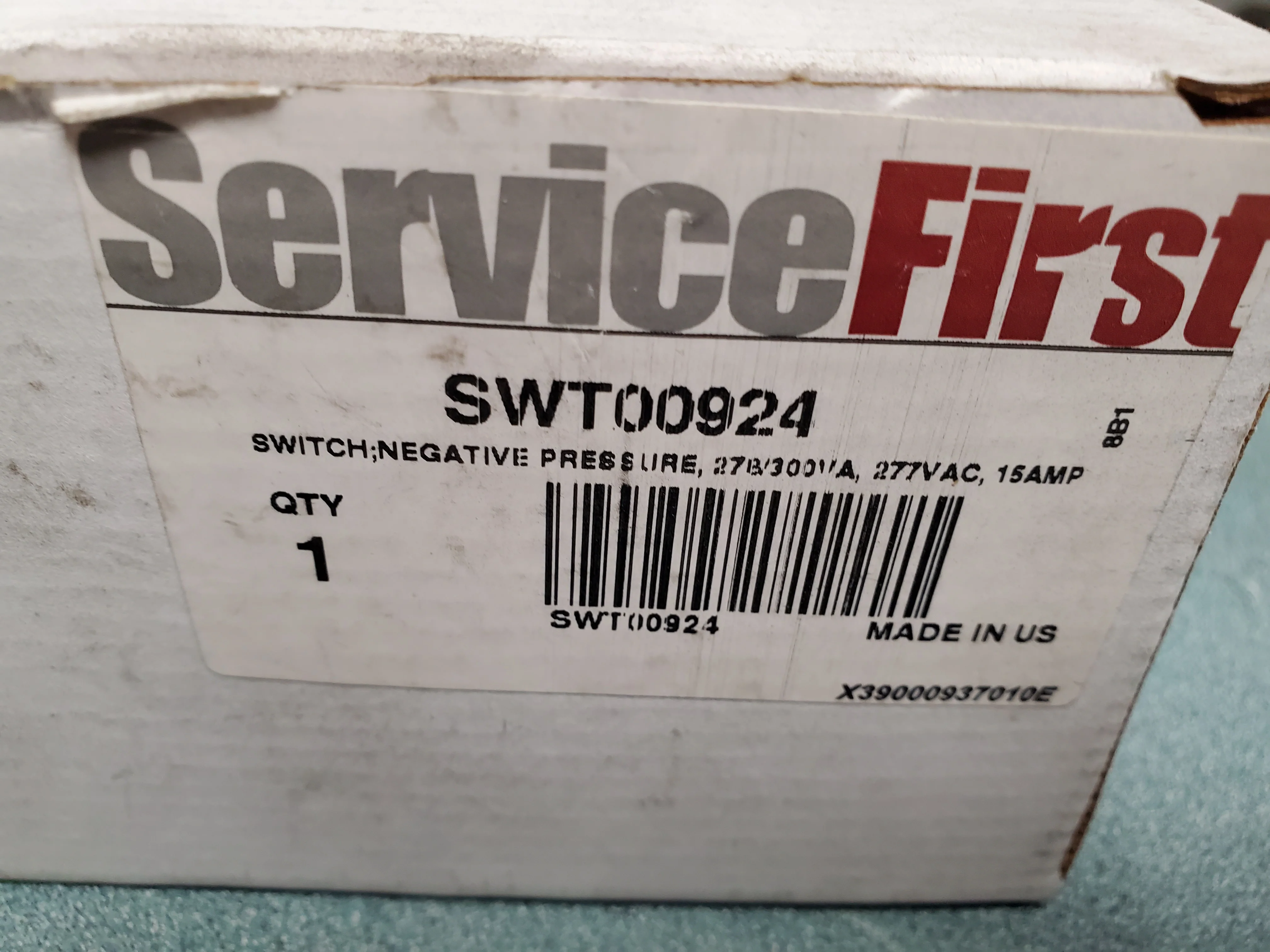 Adjustable -17 to -40 WC Pressure Switch - Image 4