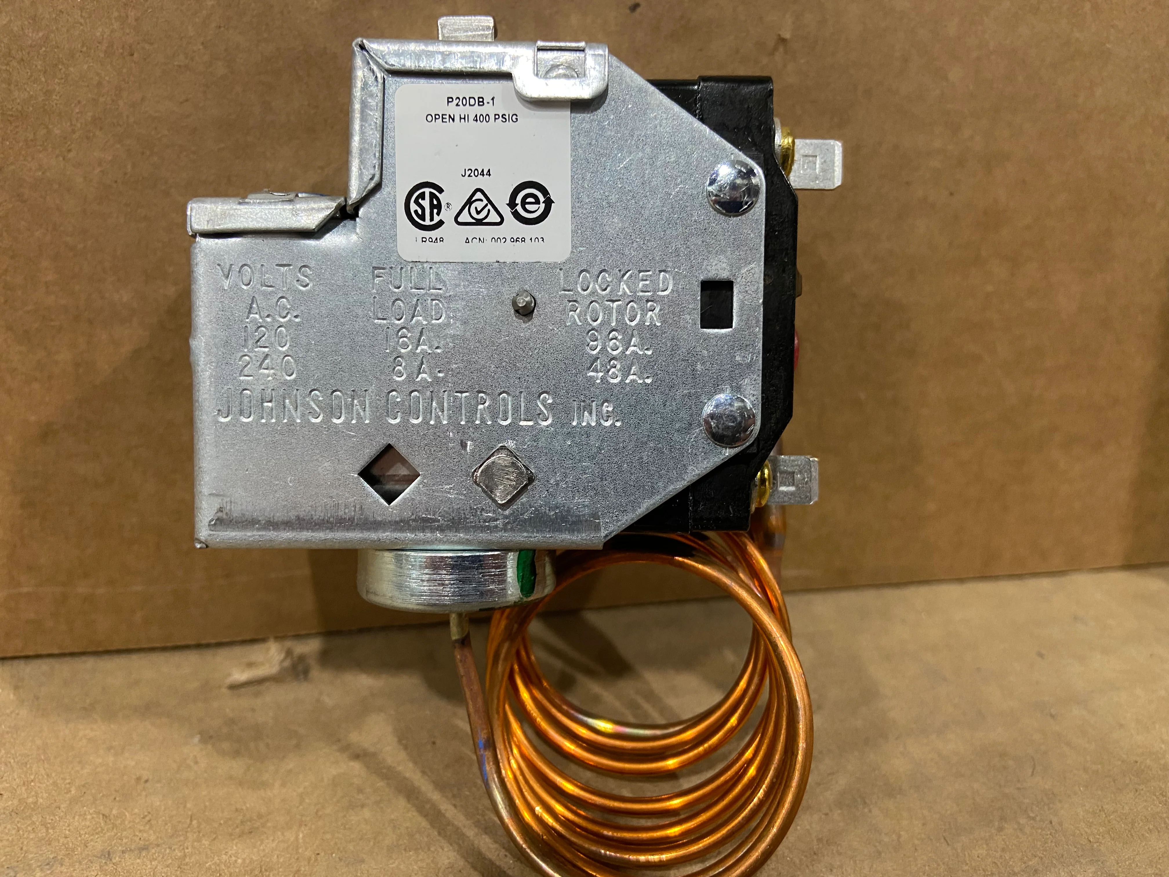 Air Conditioning Limit Control 120/240 VAC - Image 6