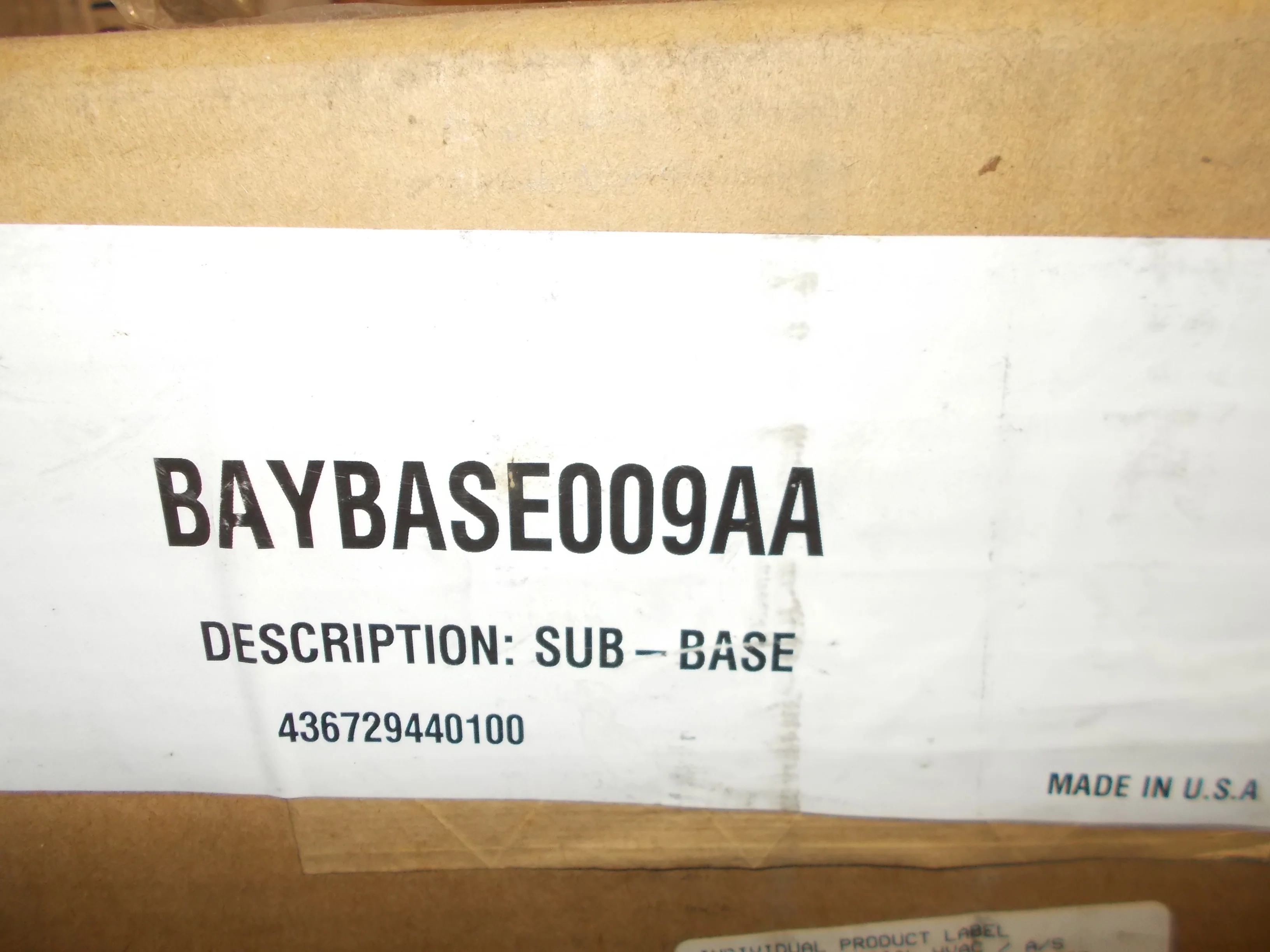 Air Handler Subbase For TWE061 Air Conditioner Split System - Image 7
