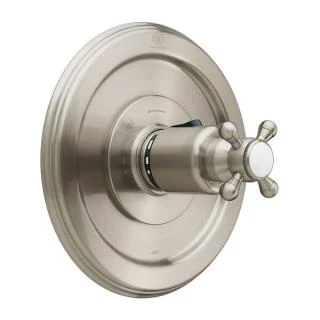 Ashbee Brushed Nickel Thermo Valve Trim Cross Handle