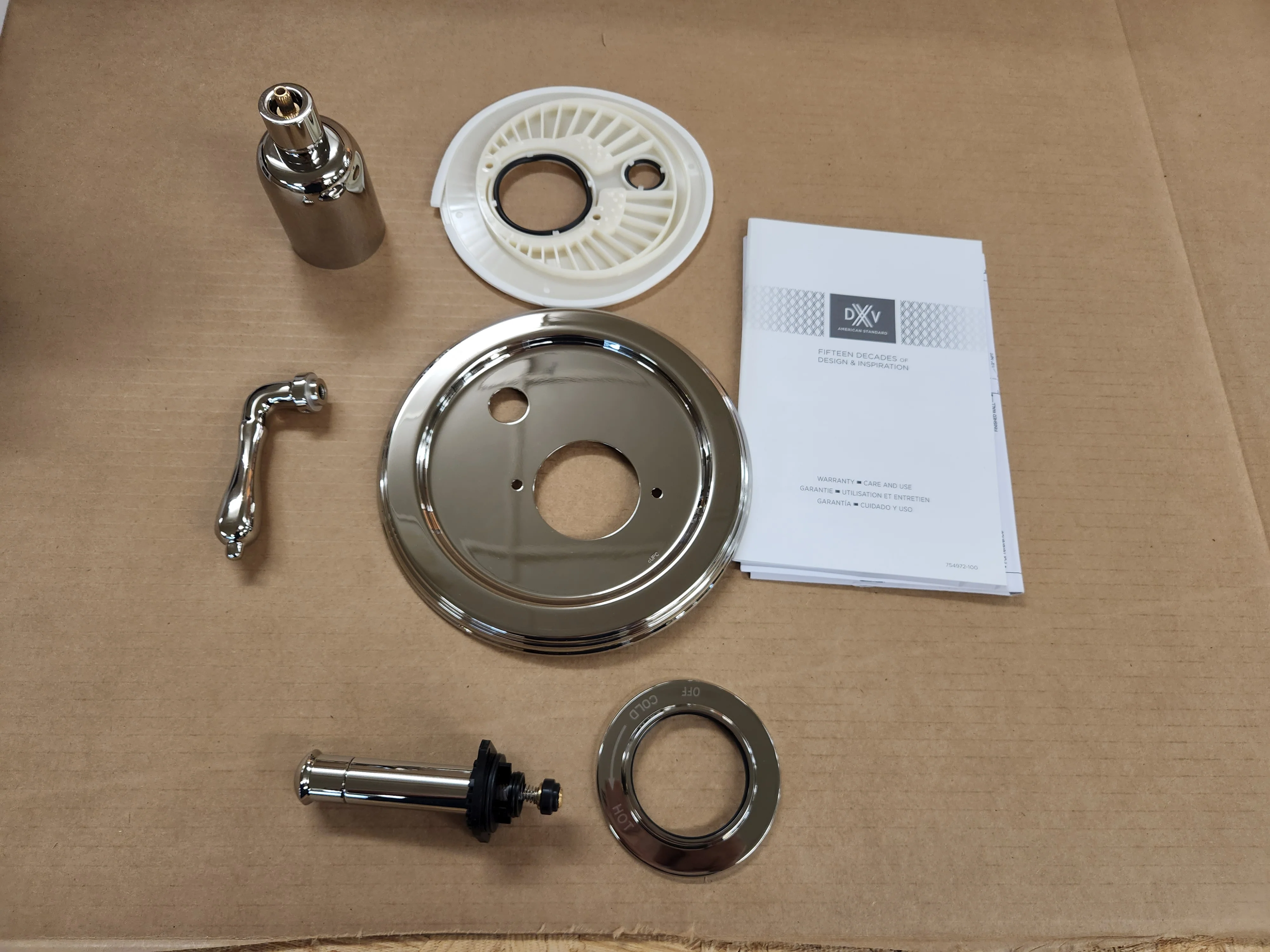 Ashbee Platinum Nickel Pb Tub/Shower Valve Trim Lever Handle - Image 2