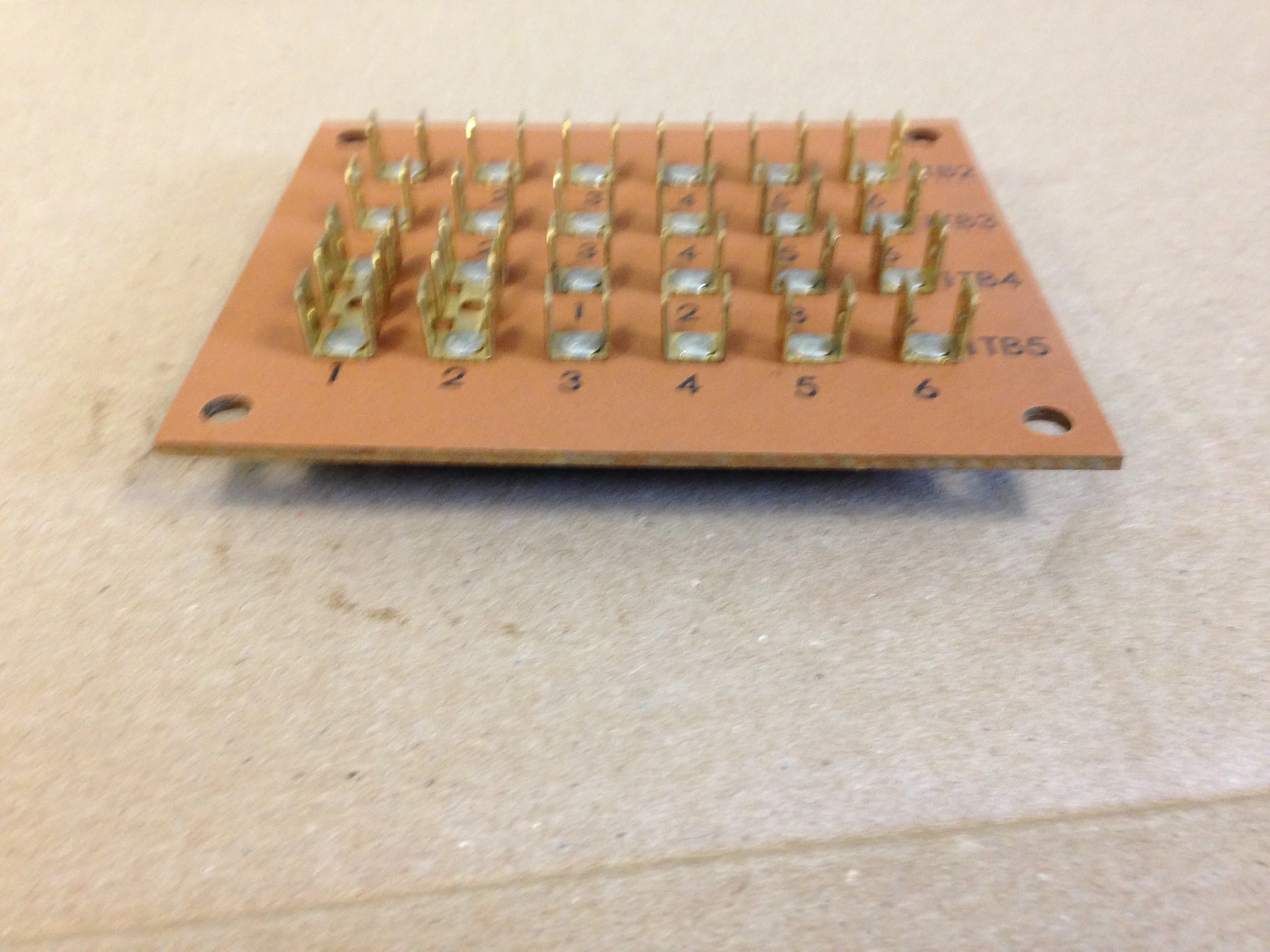 BLOCK; TERMINAL, 4-ROW, 1TB2 THRU 1TB5 - Image 2