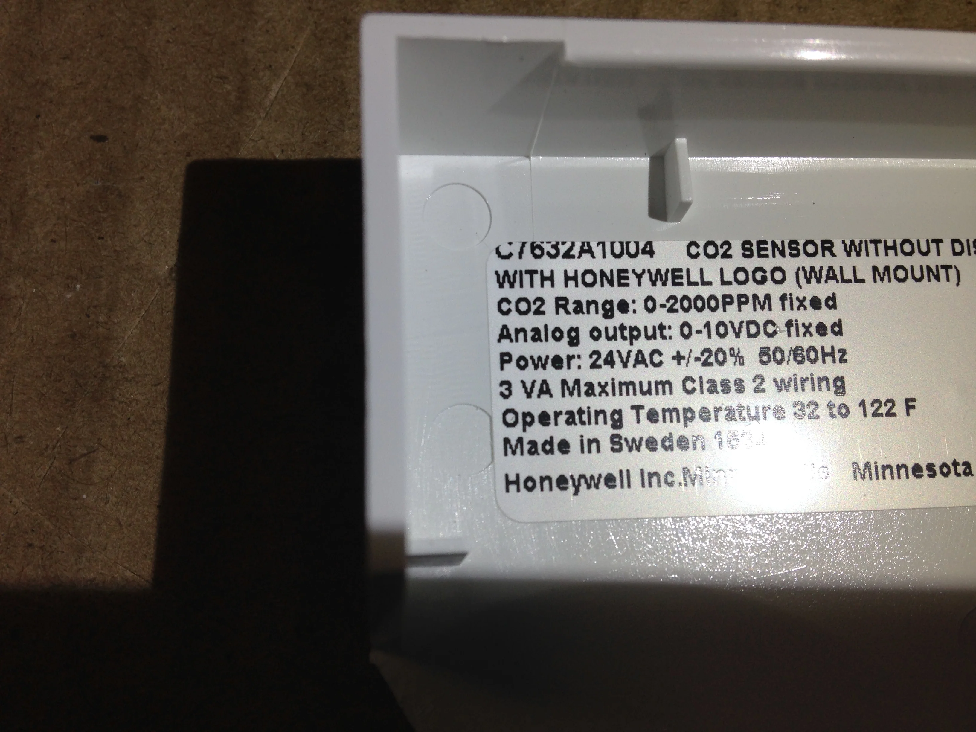C02 Sensor, 24V/50-60Hz - Image 4