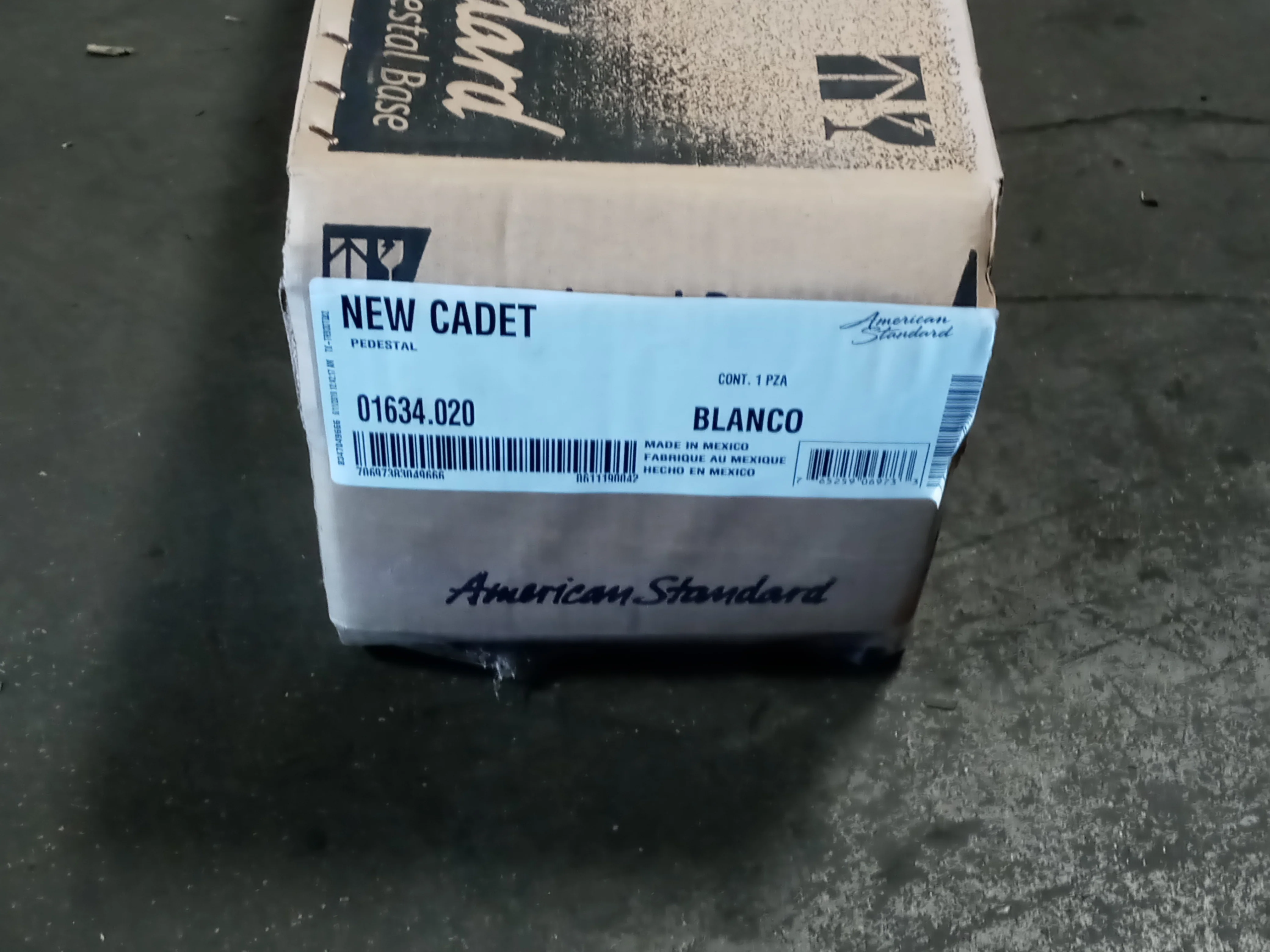 New Cadet White Bathroom Sink Pedestal - Image 6
