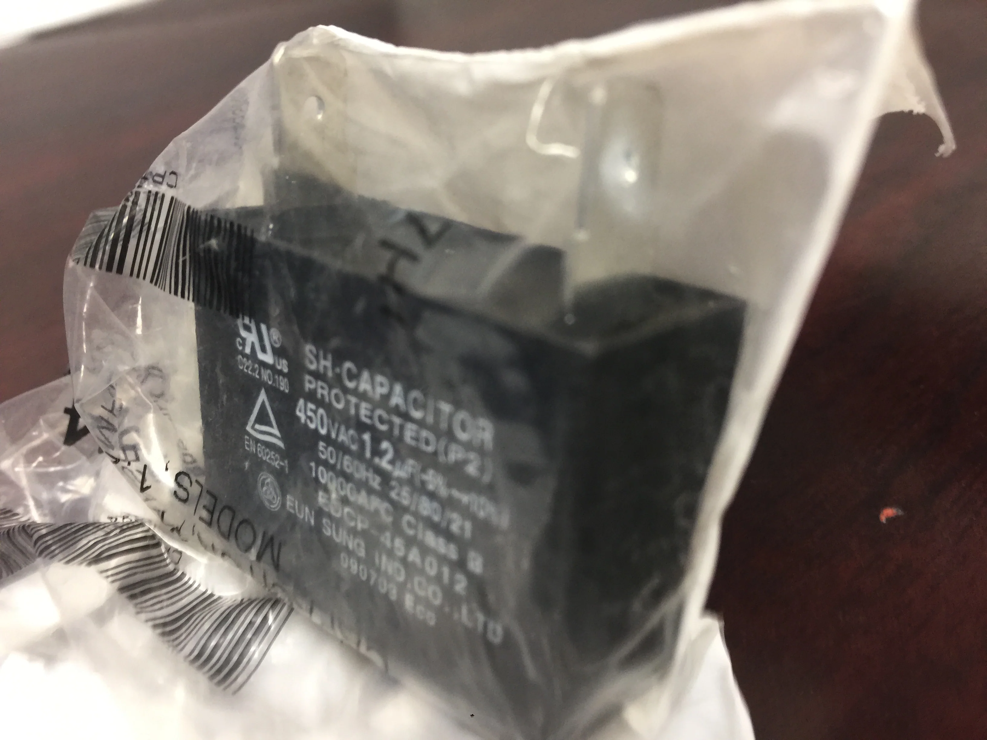 Capacitor; Phase, 265V, 450 VAC - Image 2