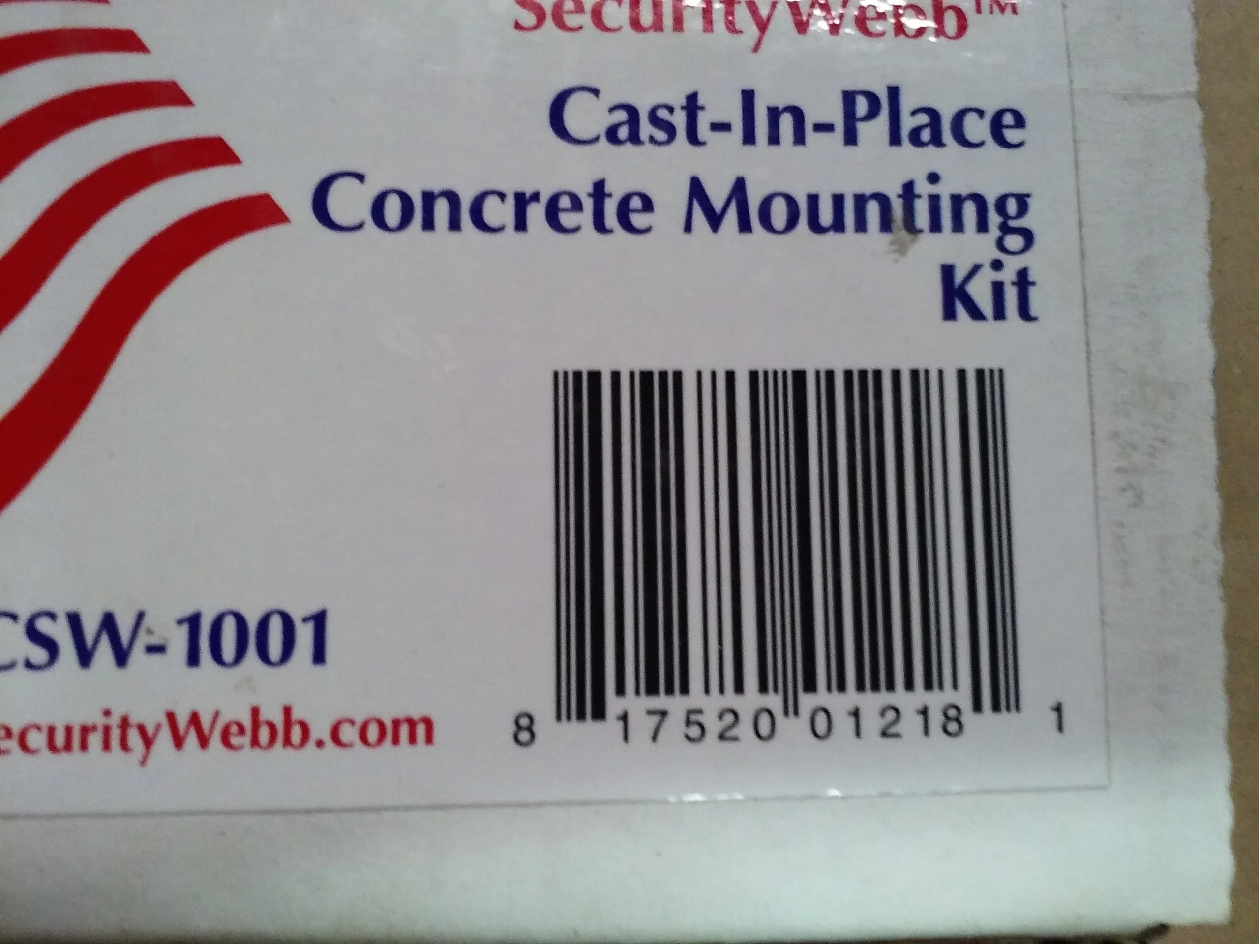 Cast-In-Place Concrete Mounting Kit - Image 4