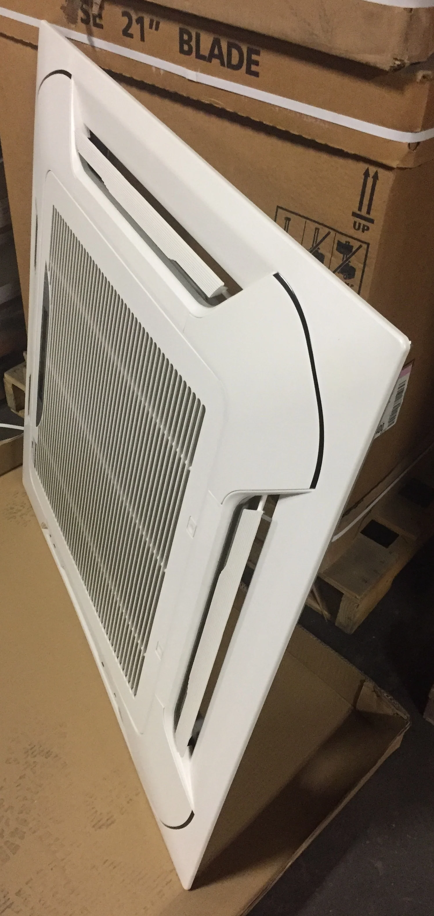 Ceiling Cassette Panel for use with D33C1- 24K, 36K and 48K Single Zone Ductless Heat Pump - Image 3