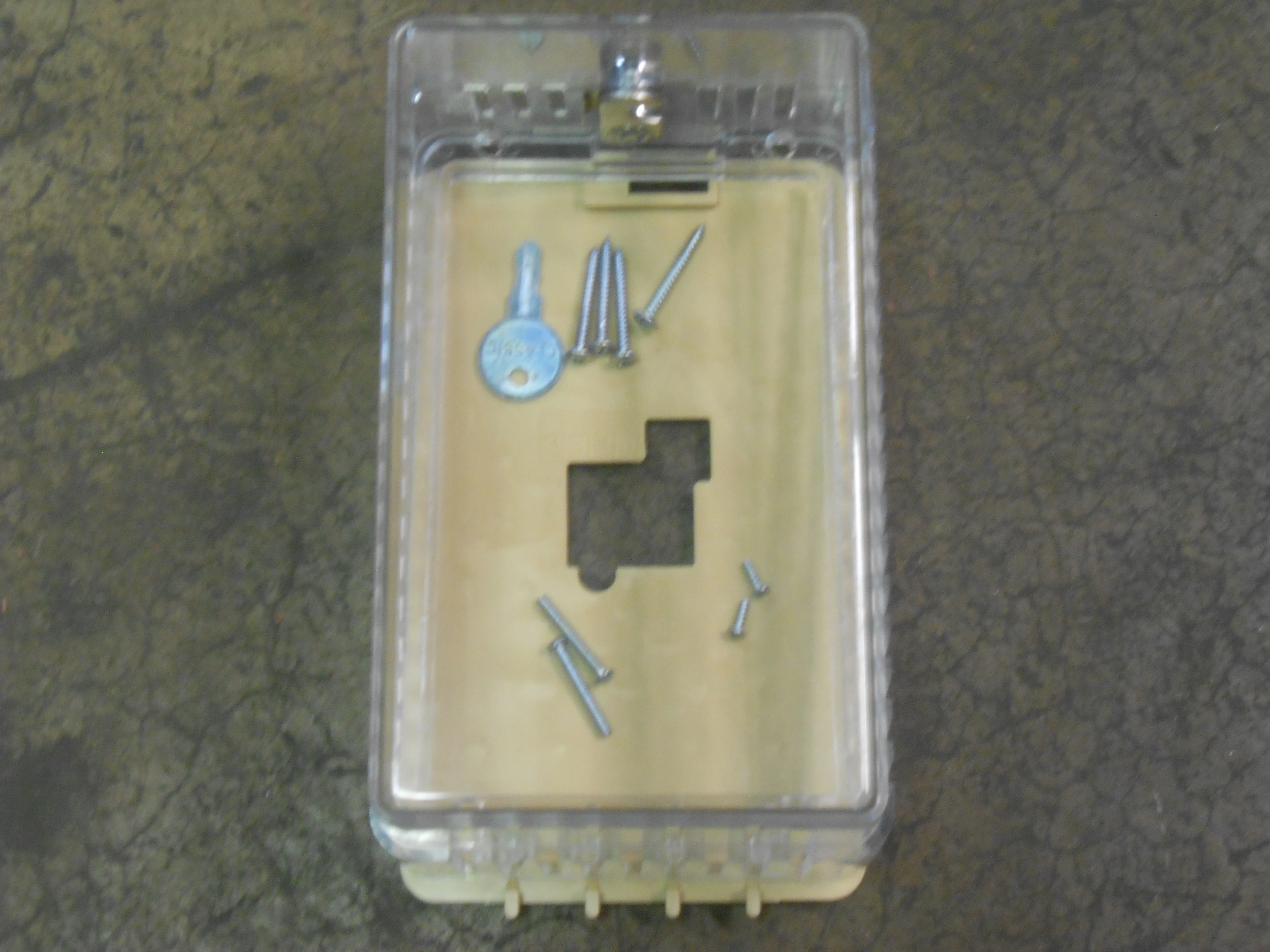 Clear Plastic Thermostat Guard - Image 2