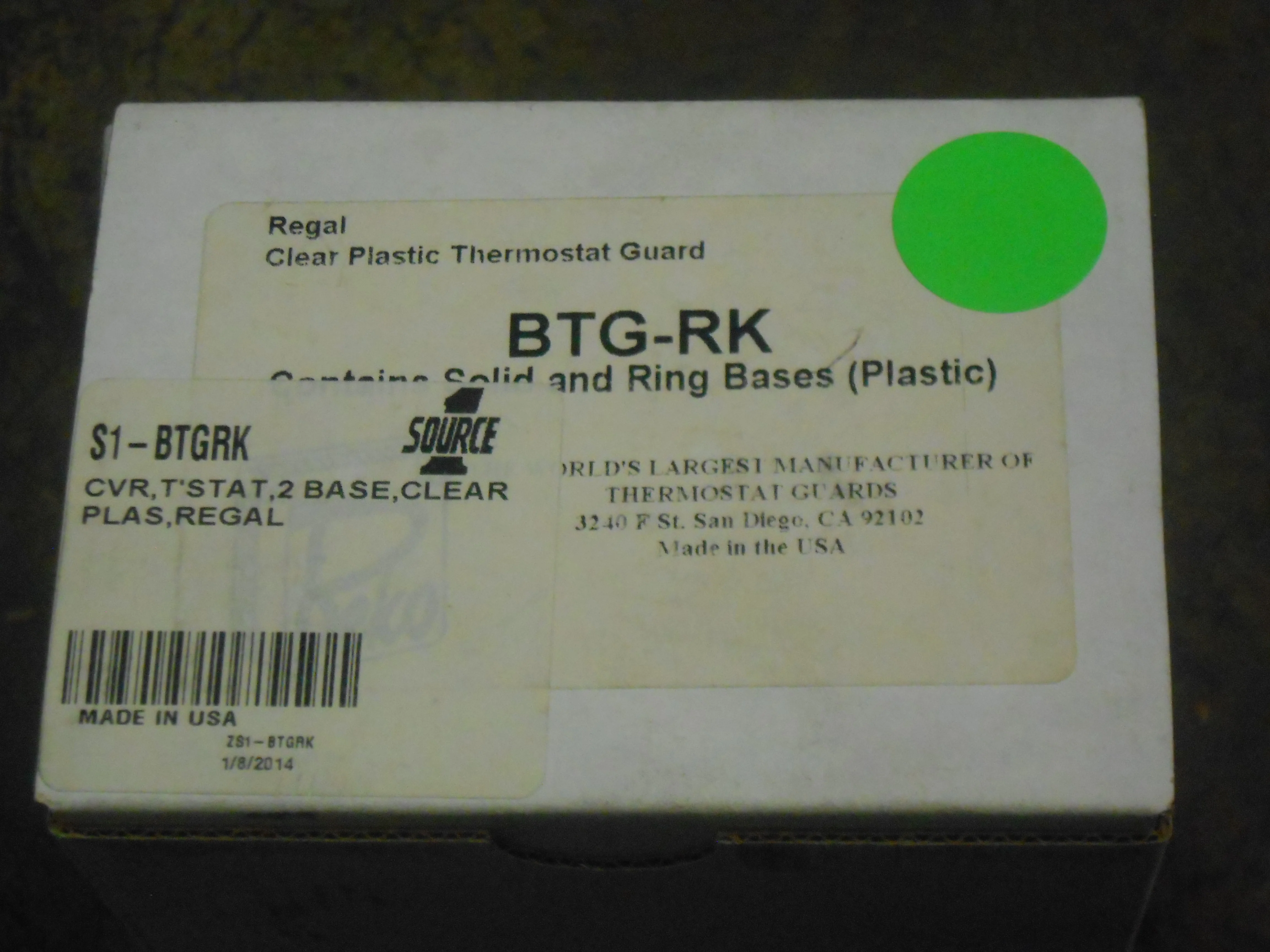 Clear Plastic Thermostat Guard - Image 3