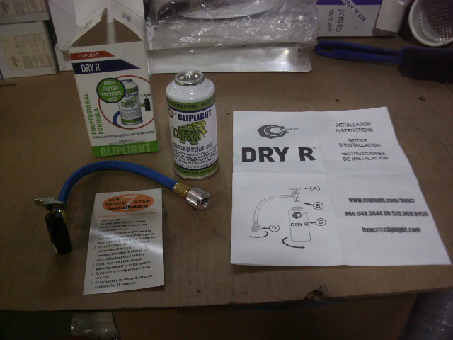Cliplight Moisture Eliminator For AC And Refrigeration Systems