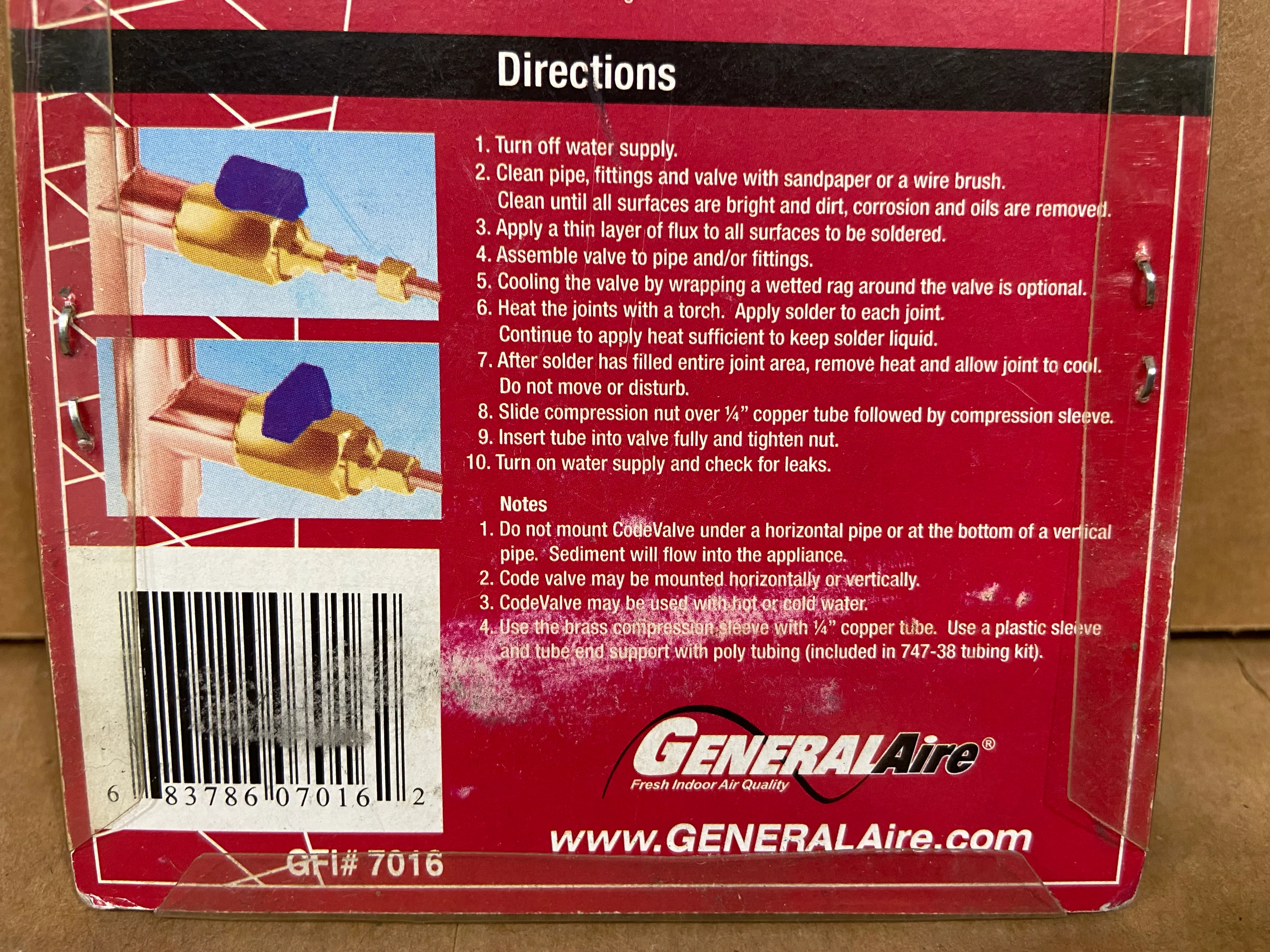 CodeValve Humidifier Quarter-Turn Ball Valve - Image 3