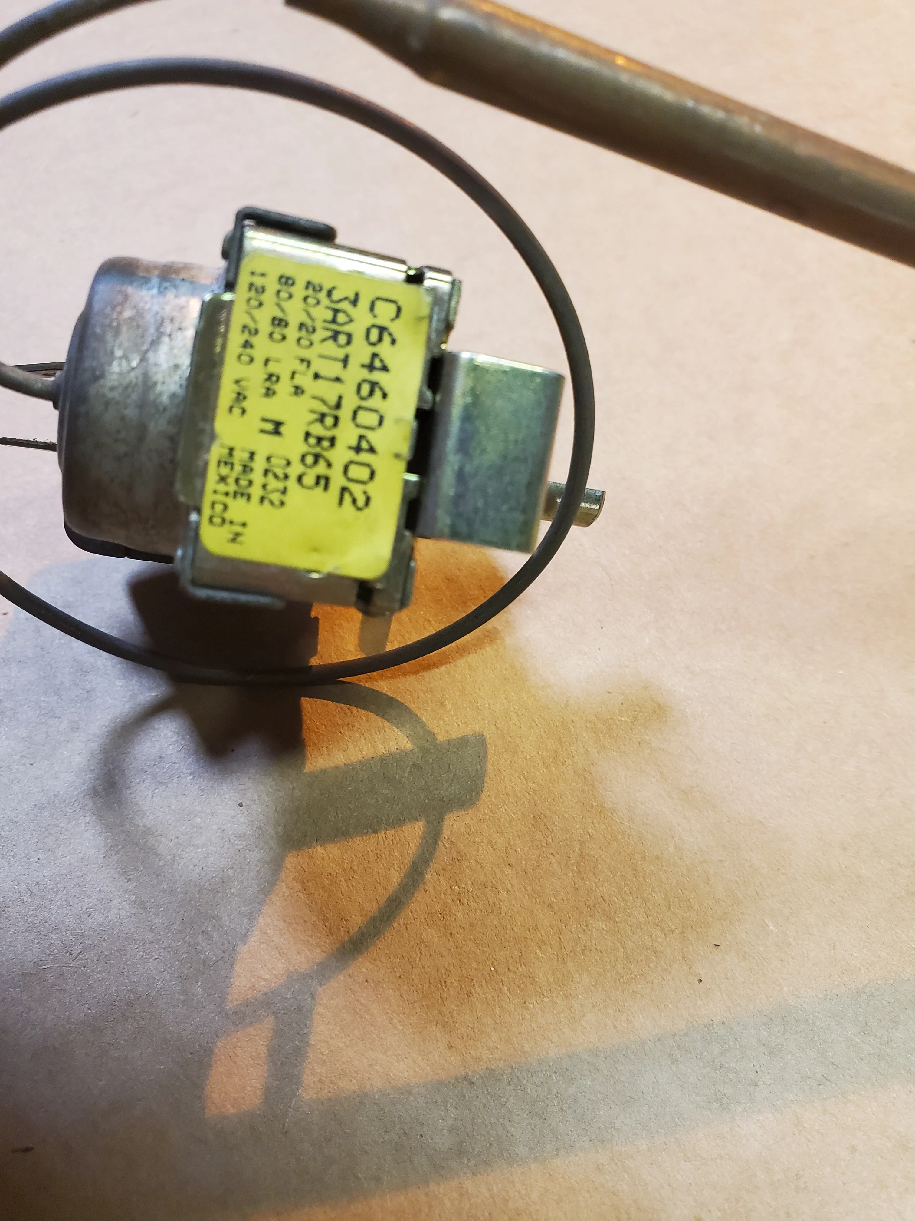 Cold Control Thermostat 120/240VAC - Image 2