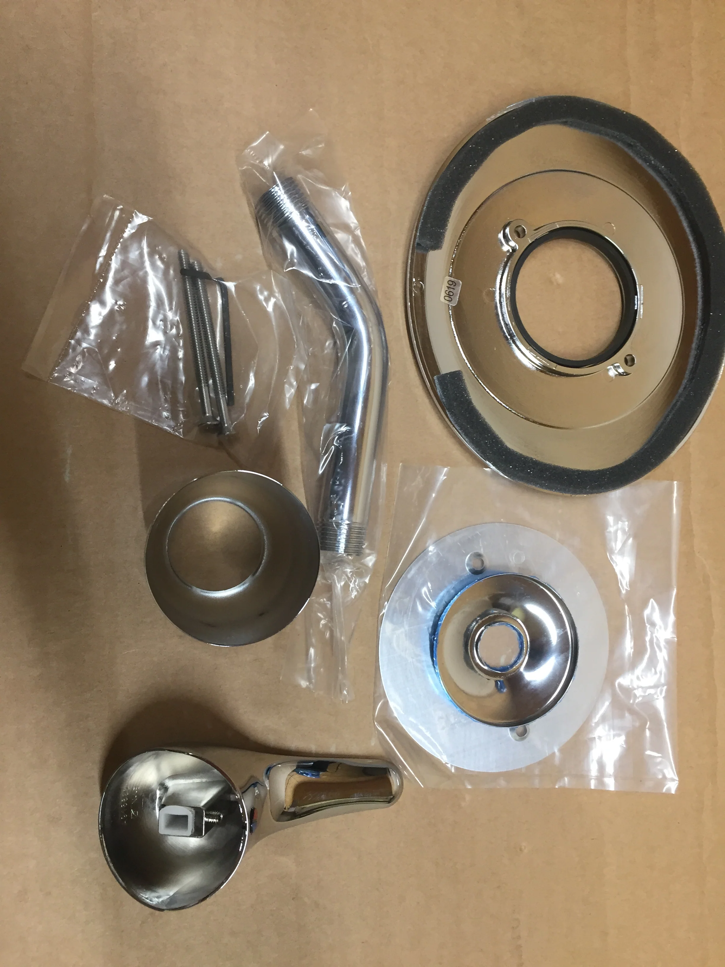 'Colony Soft' Shower-Only Trim Kit with Lever Handle; Chrome, Less Showerhead and Valve - Image 2