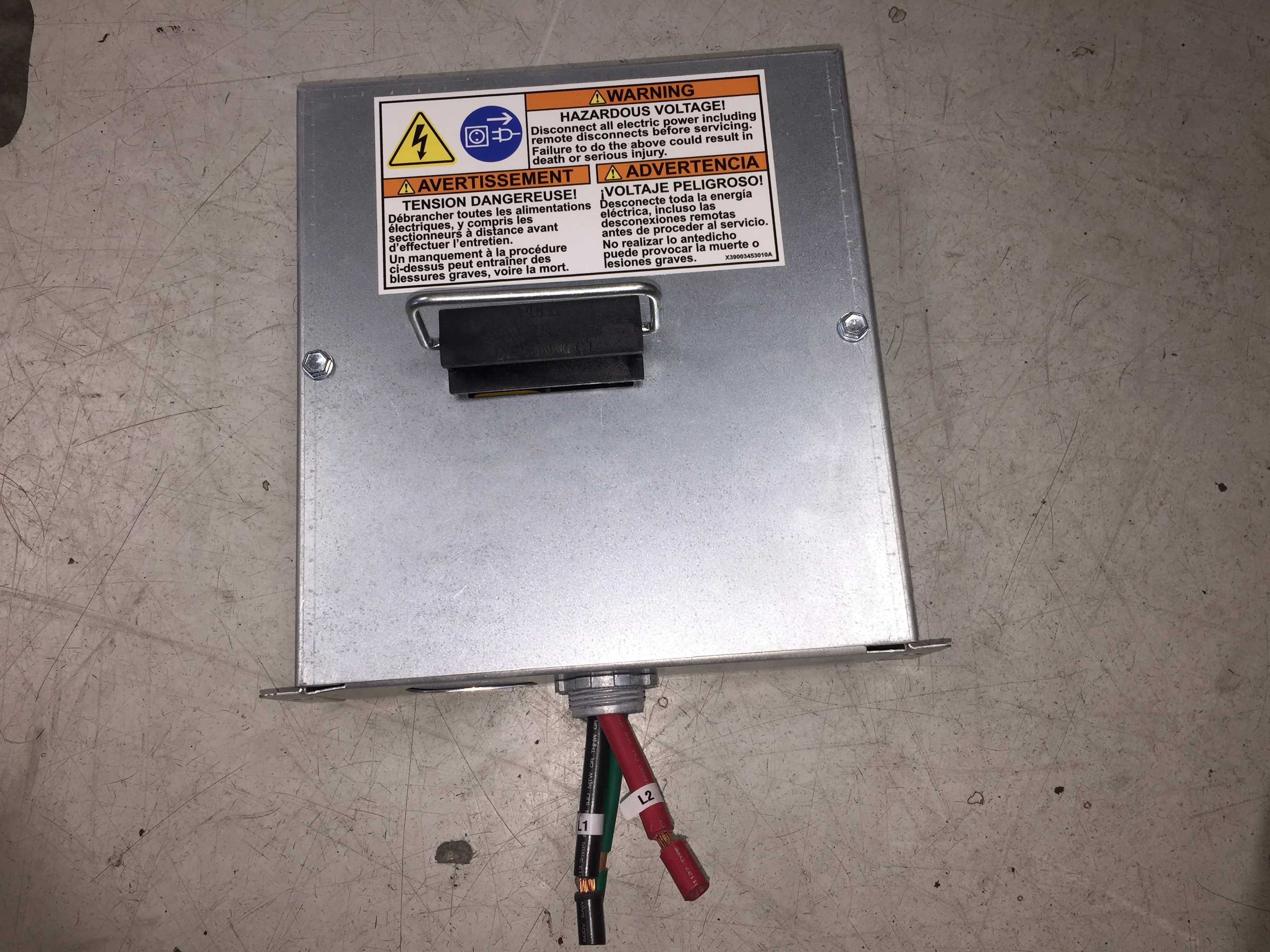Compact Heater Pull Disconnect Box Used for BAYEC Series Heaters Only - Image 6