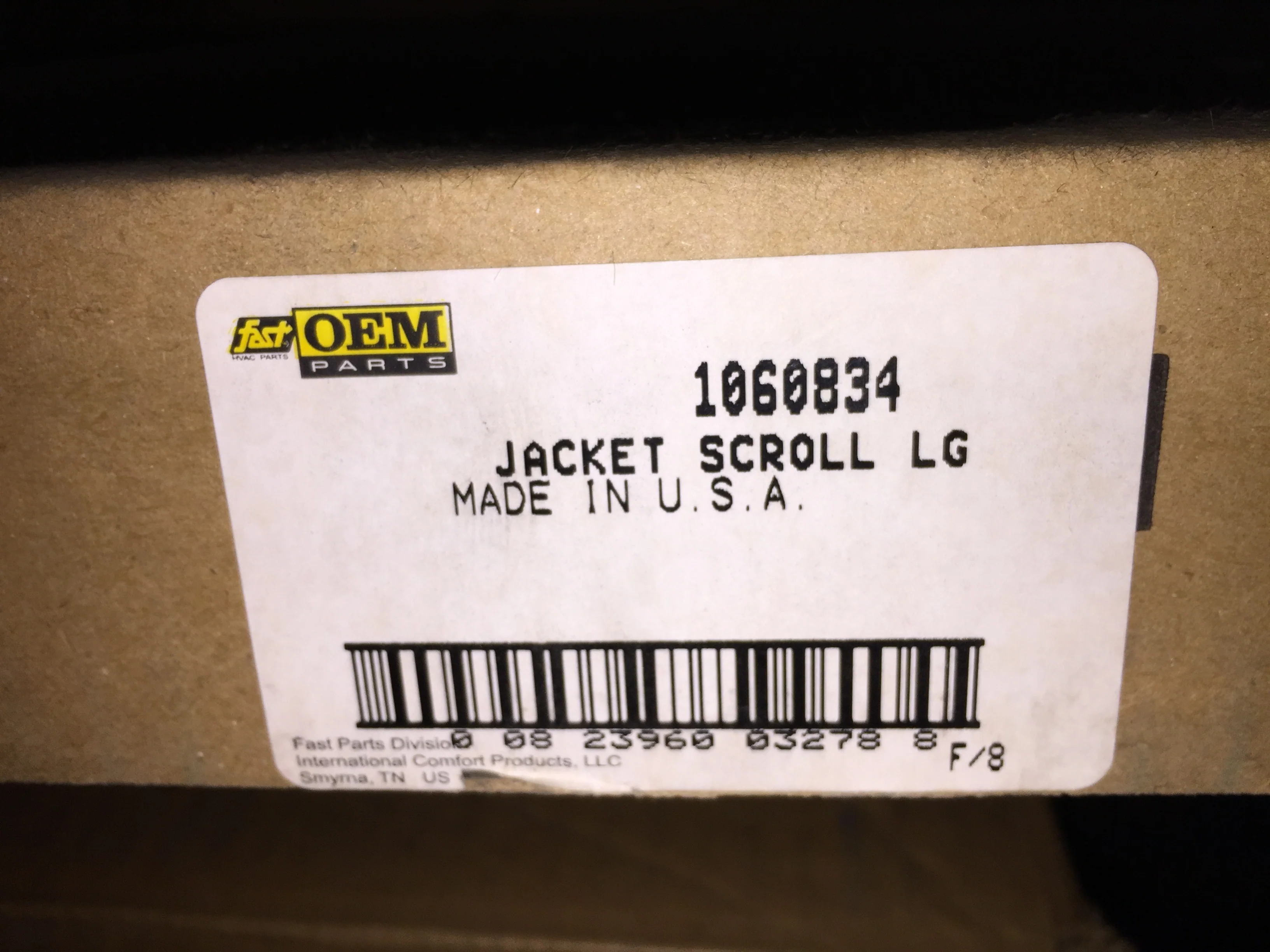 Compressor Jacket Scroll Large - Image 3