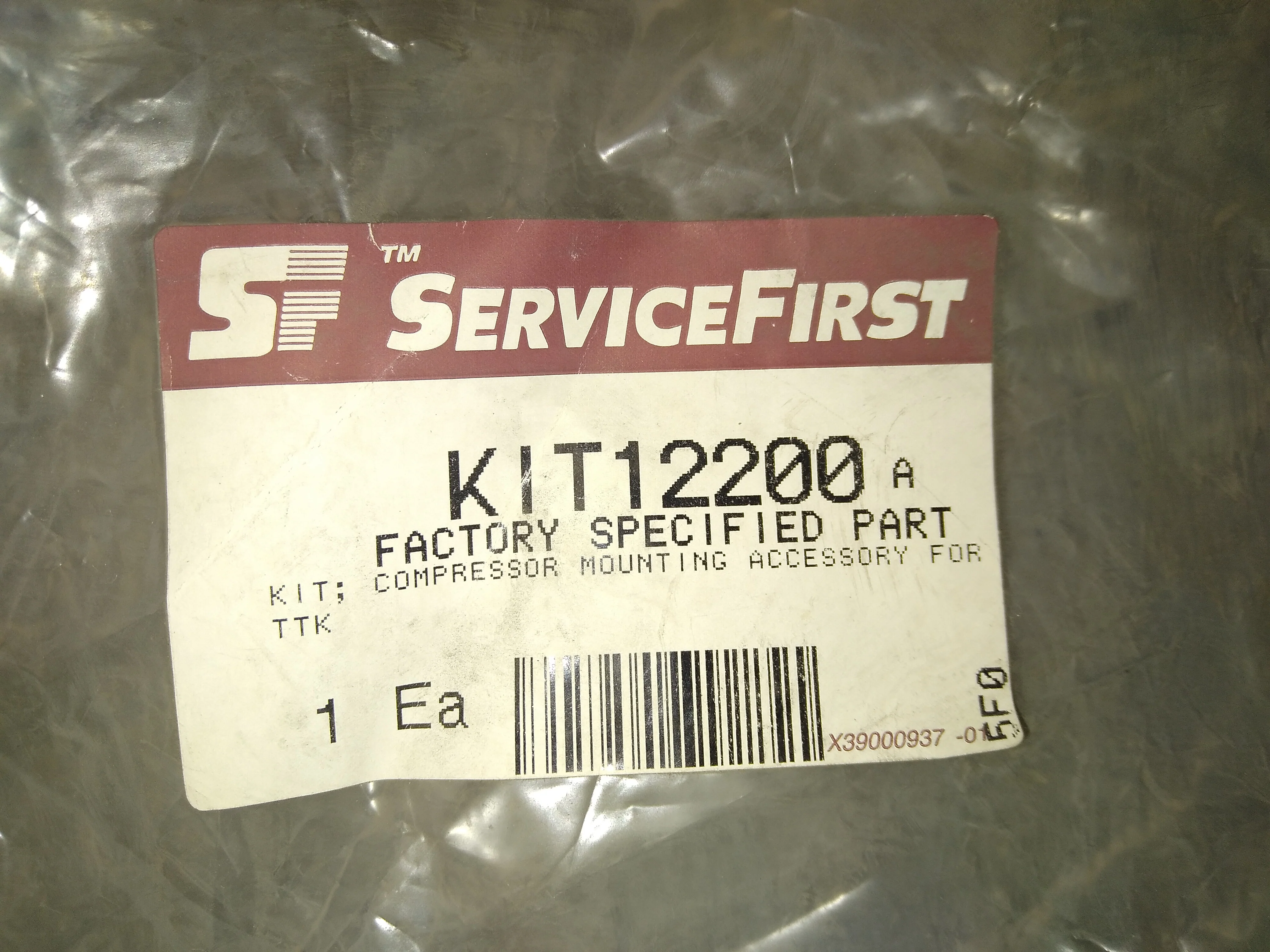 COMPRESSOR MOUNTING ACCESSORY FOR "TTK" SERIES COMPRESSORS - Image 4