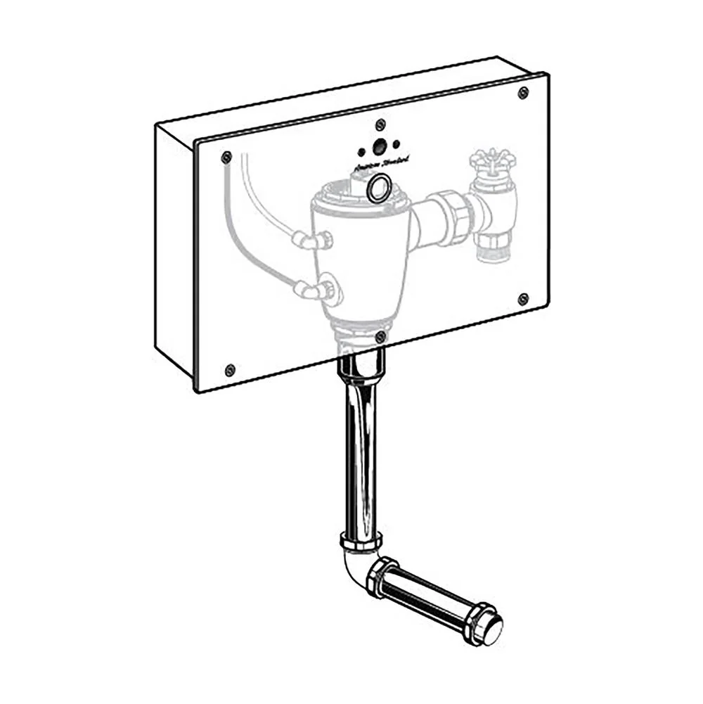 Concealed Urinal Electric Connection Flushometer