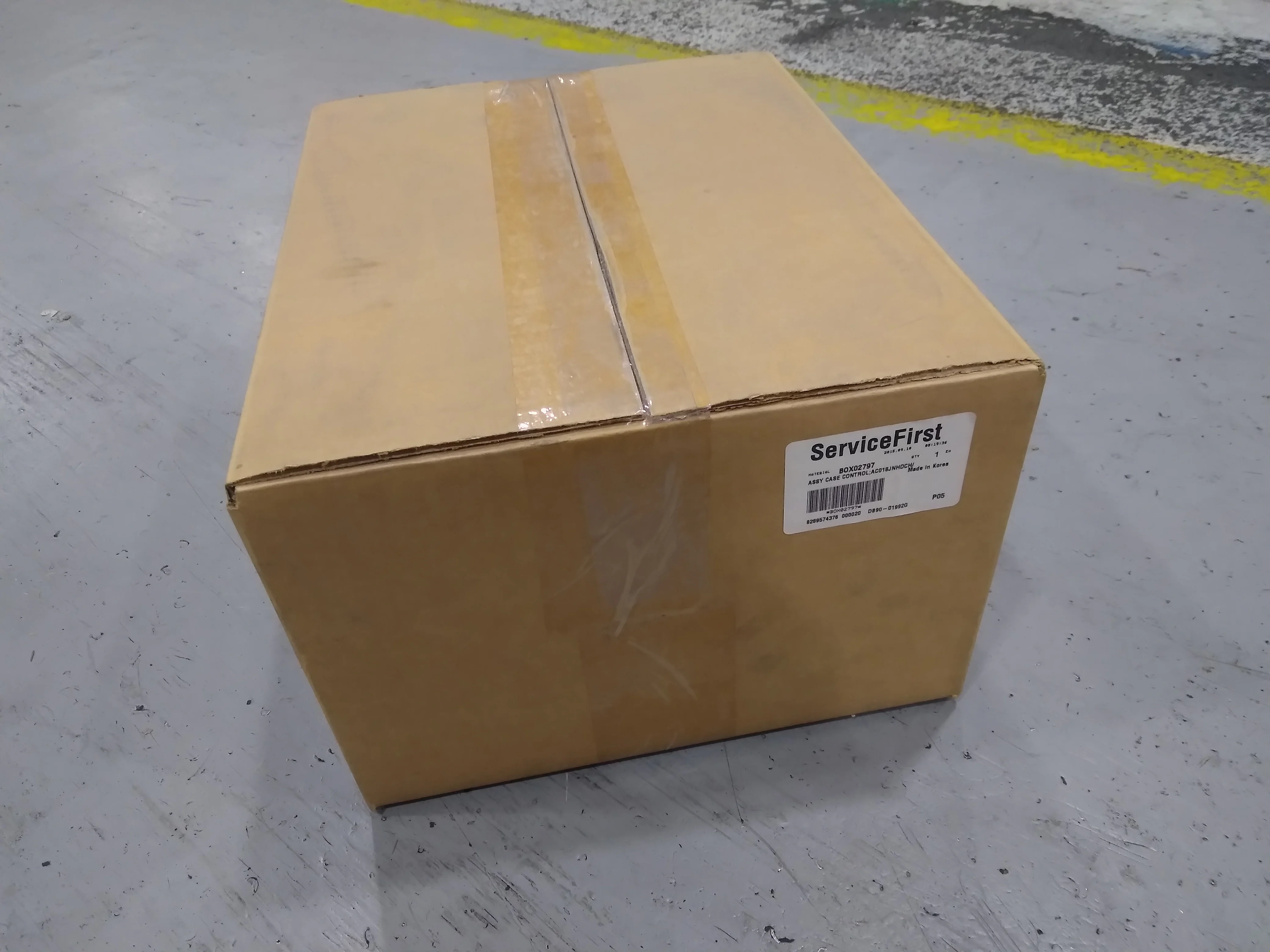 CONTROL BOX BACK ENCLOSURE FOR MODEL # AC018JNHDCH - Image 5