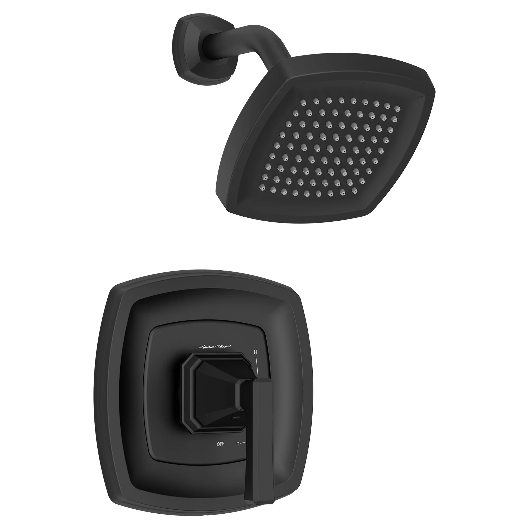 Crawford 2.5 GPM Shower Trim Kit With Shower Head