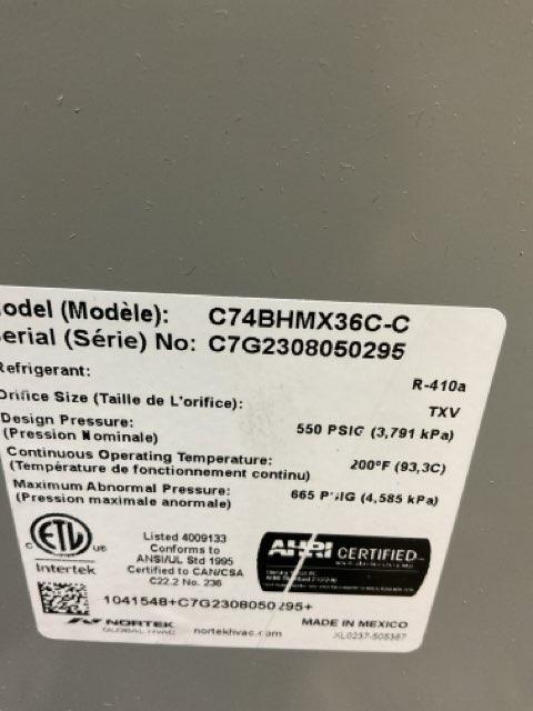 3 Ton AC Multiposition Cased A Coil, R410A CFM 1200 - Image 4