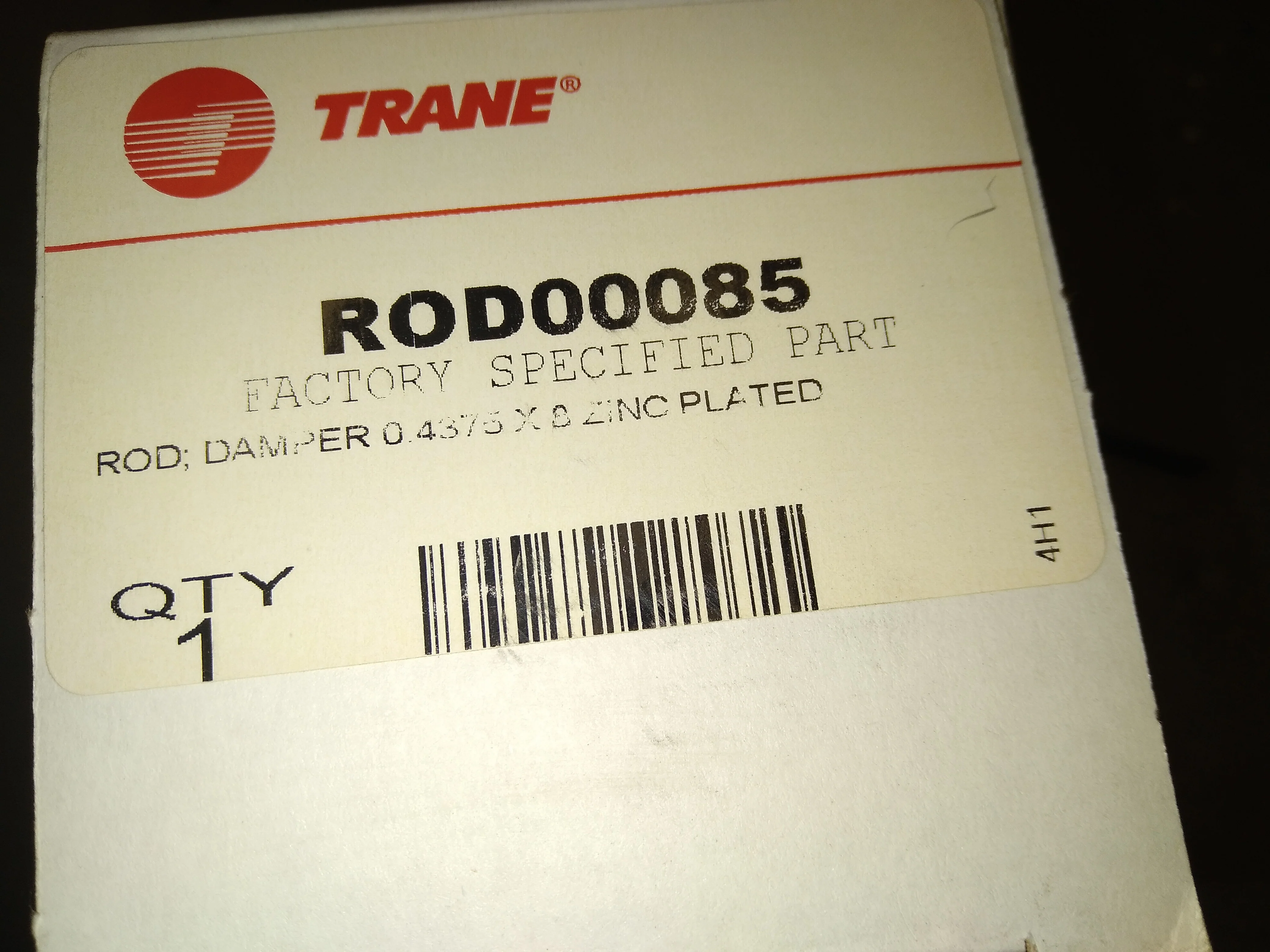 DAMPER ROD .4375" DIA X 8"L - Image 4