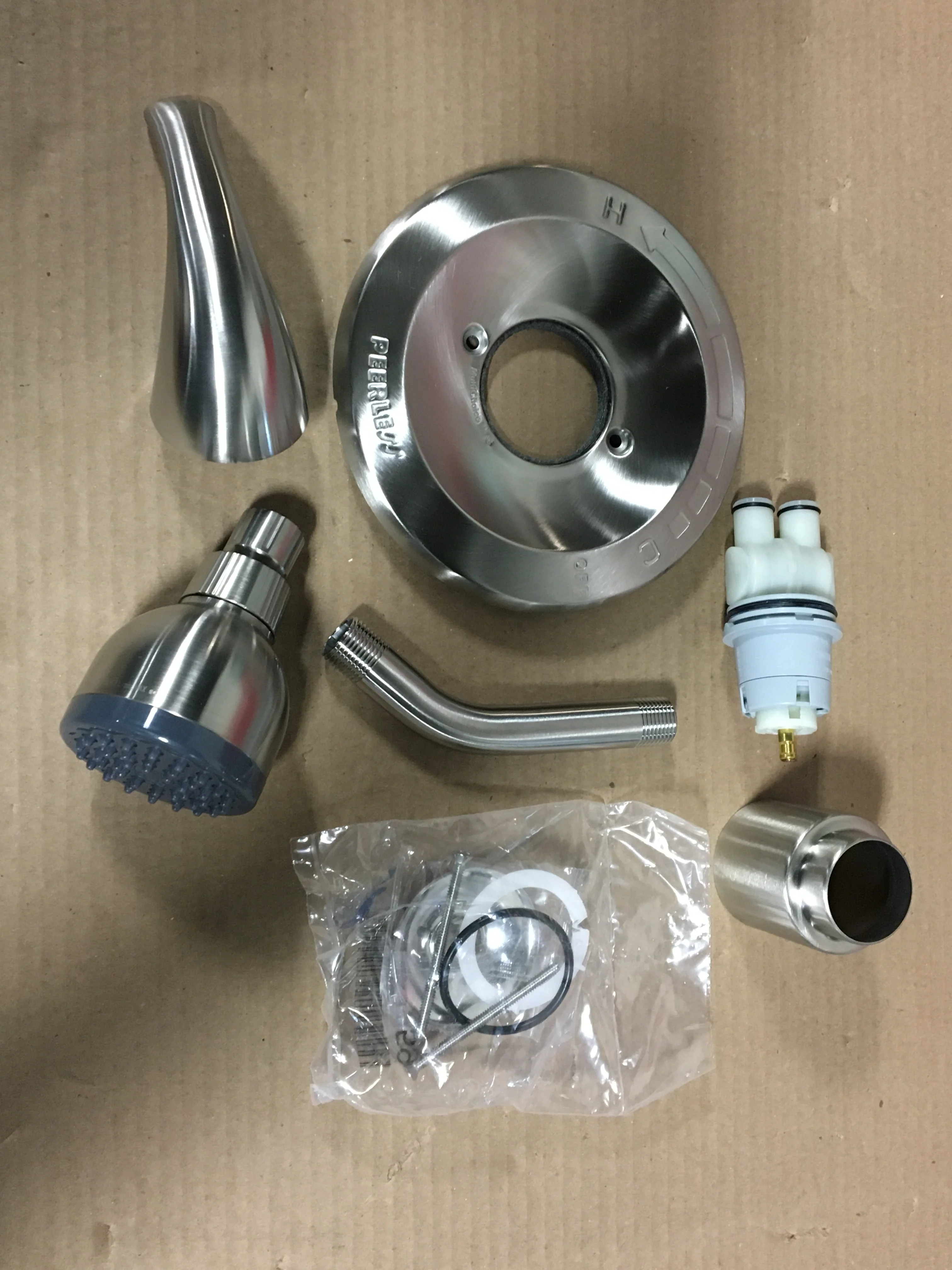Delta Shower Trim In Brushed Nickel