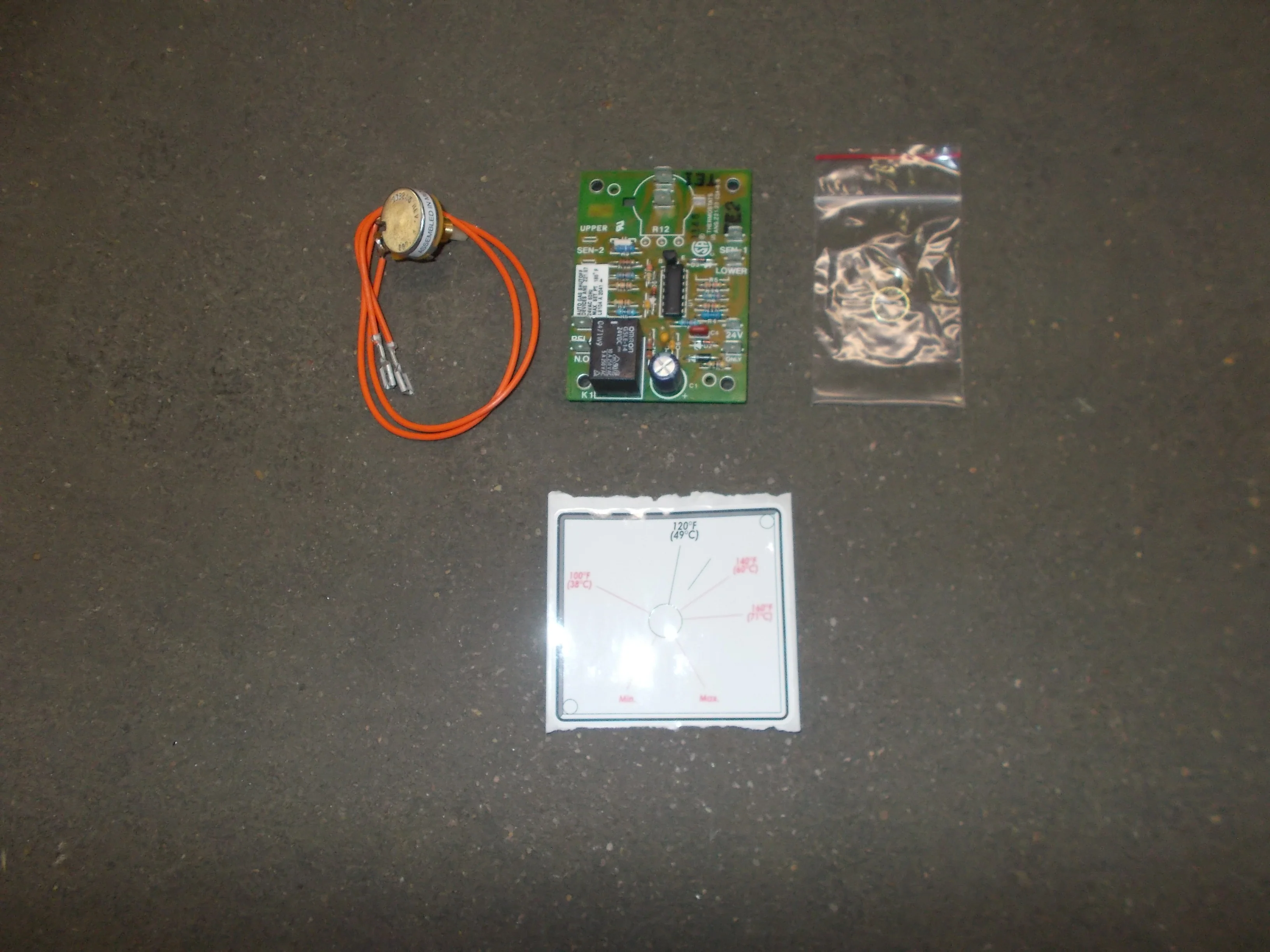 DF9 Single Thermostat Board Replacement Kit, 24 VAC/60 - Image 4