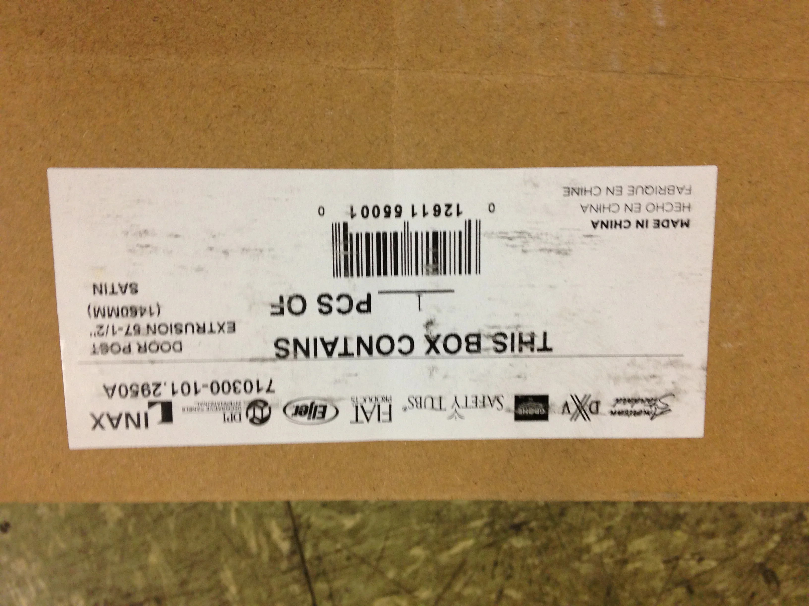 Door Post Extrusion, 57 1/2" - Image 4