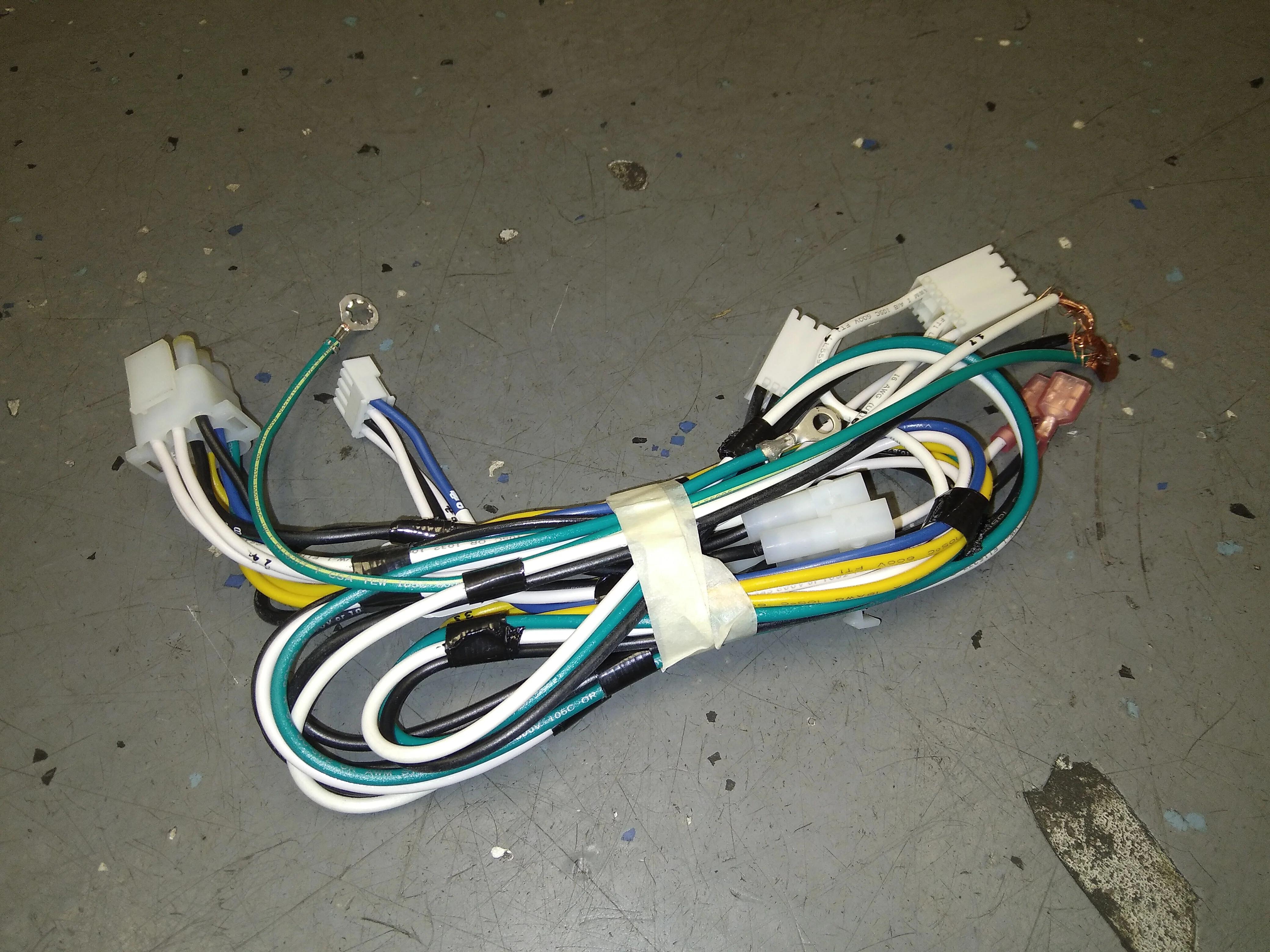 DOWNFLOW POWER WIRING HARNESS