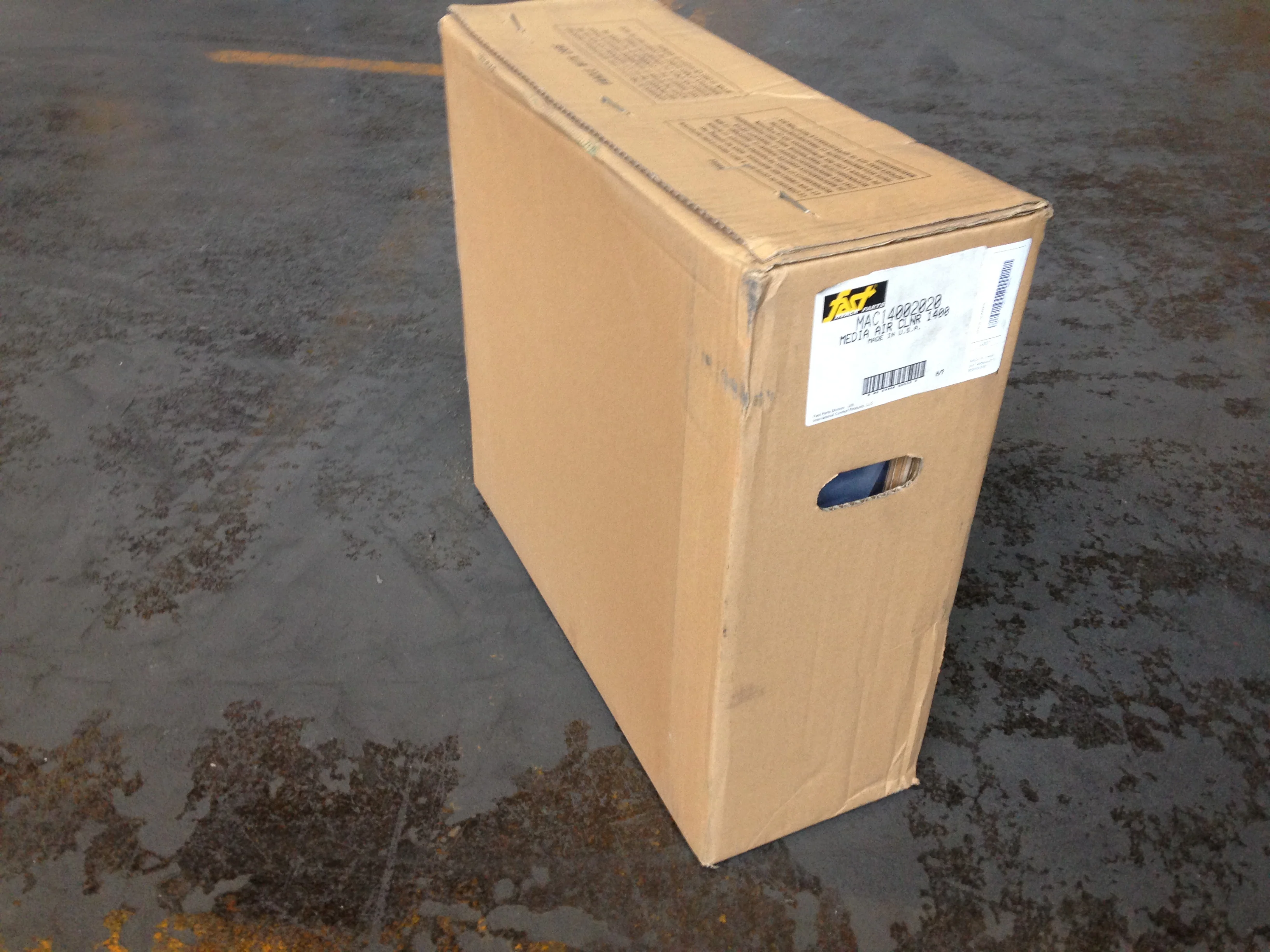 Duct Mount Media Air Cleaner, 20" x 20" x 5" CFM 600-1400, MERV 8 - Image 6