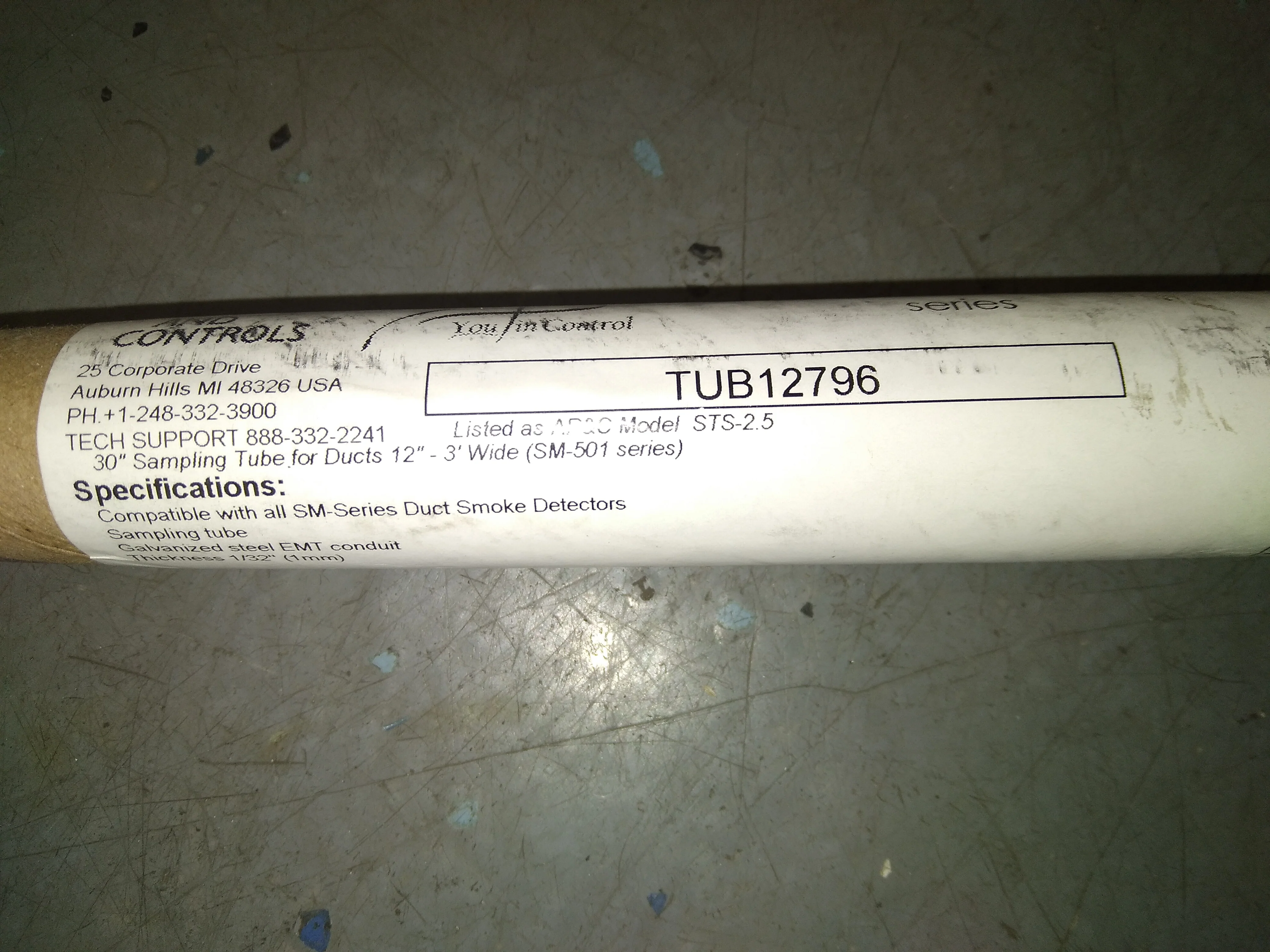 DUCT SMOKE DETECTOR TUBING - Image 2