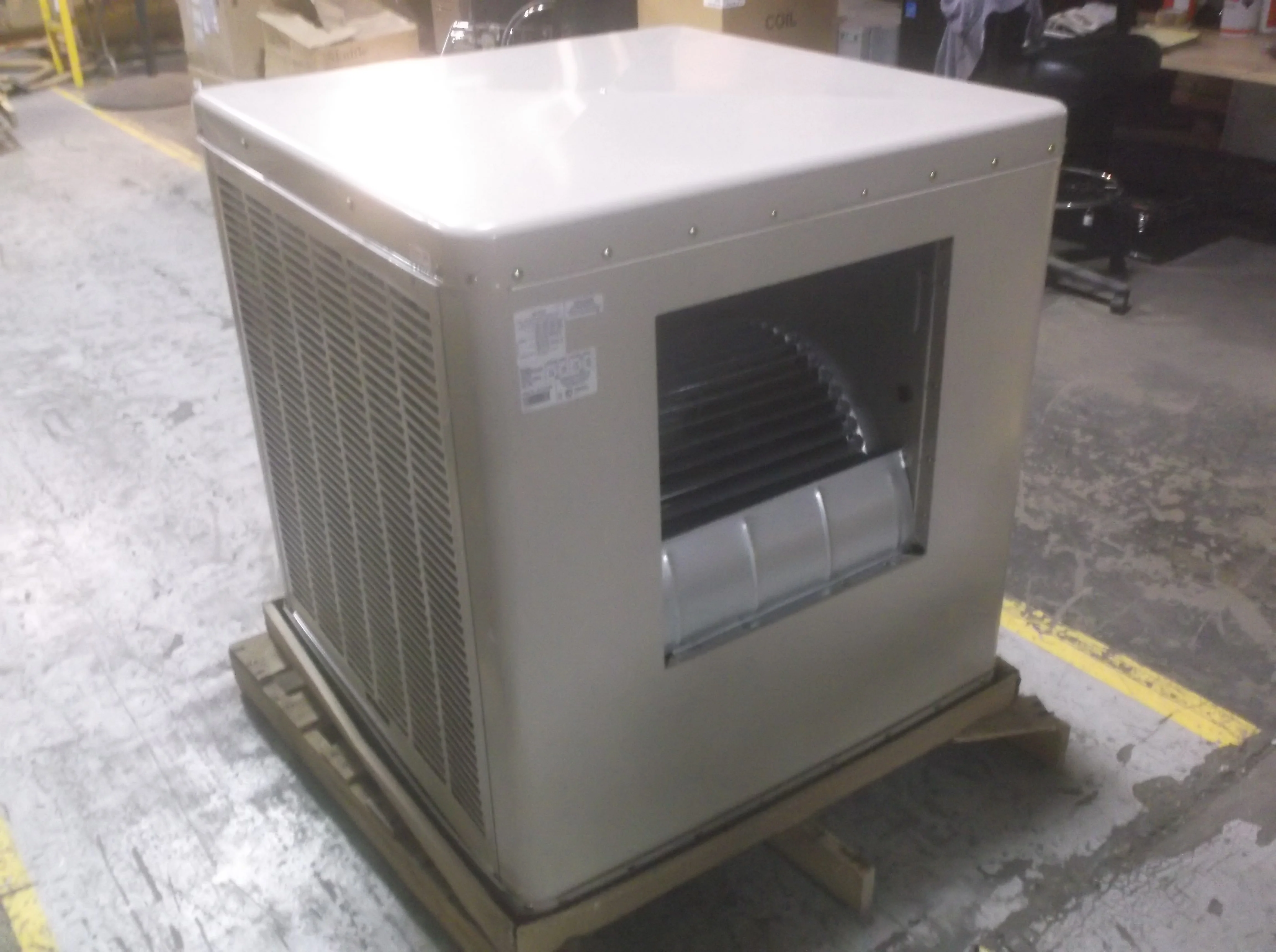 Ducted 5500 to 6500 CFM Evaporative Cooler Less Drive, 115/60/1 - Image 2