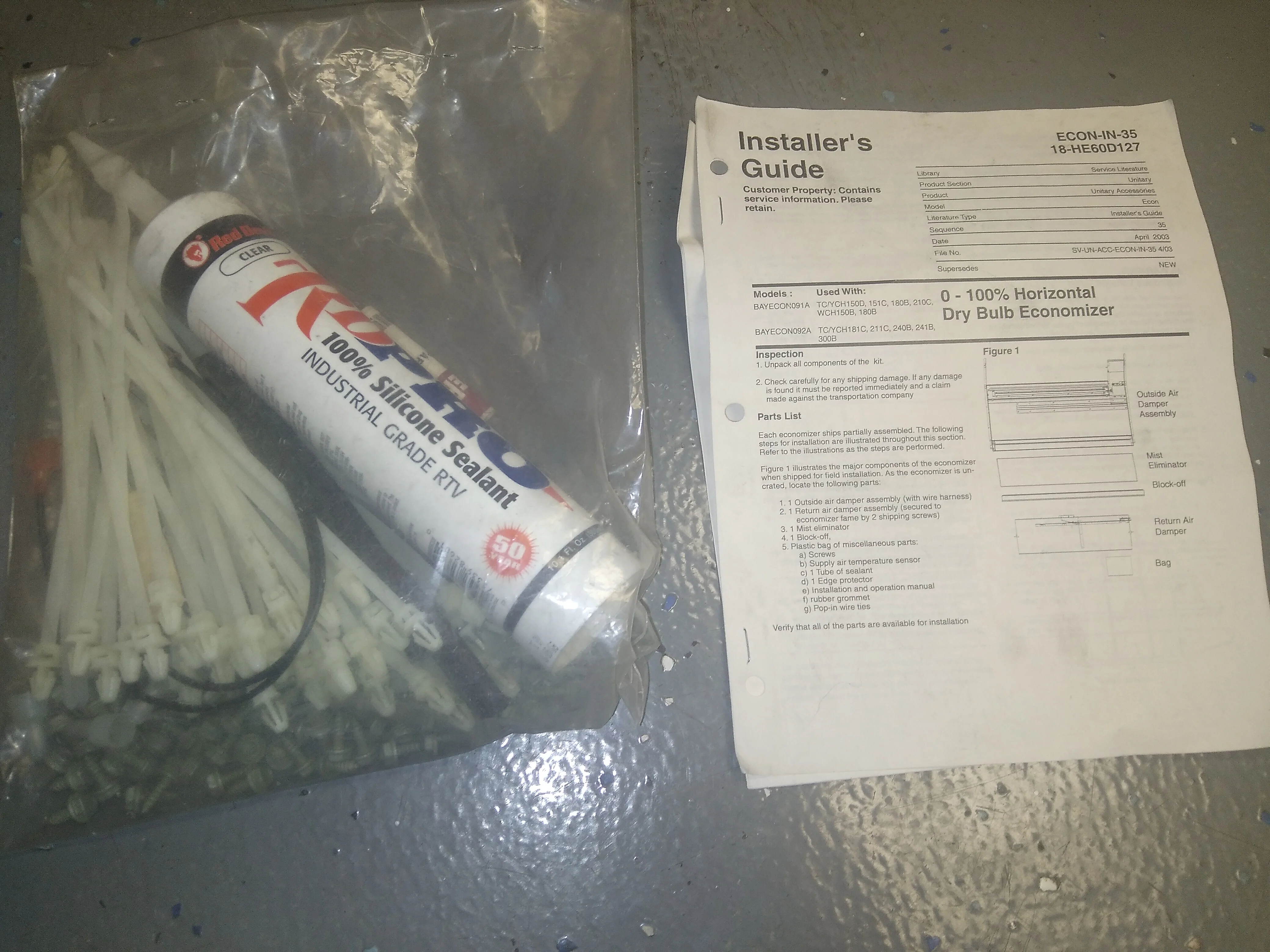 Economizer Accessory Kit
