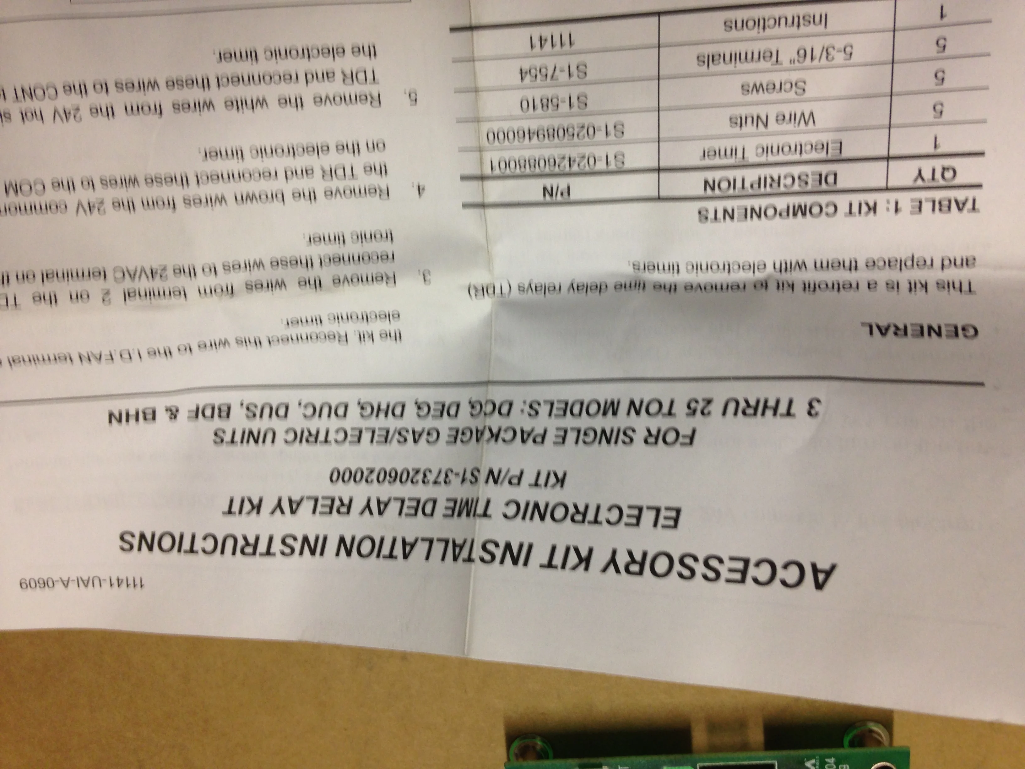 Electronic Time Delay Relay Kit - Image 2