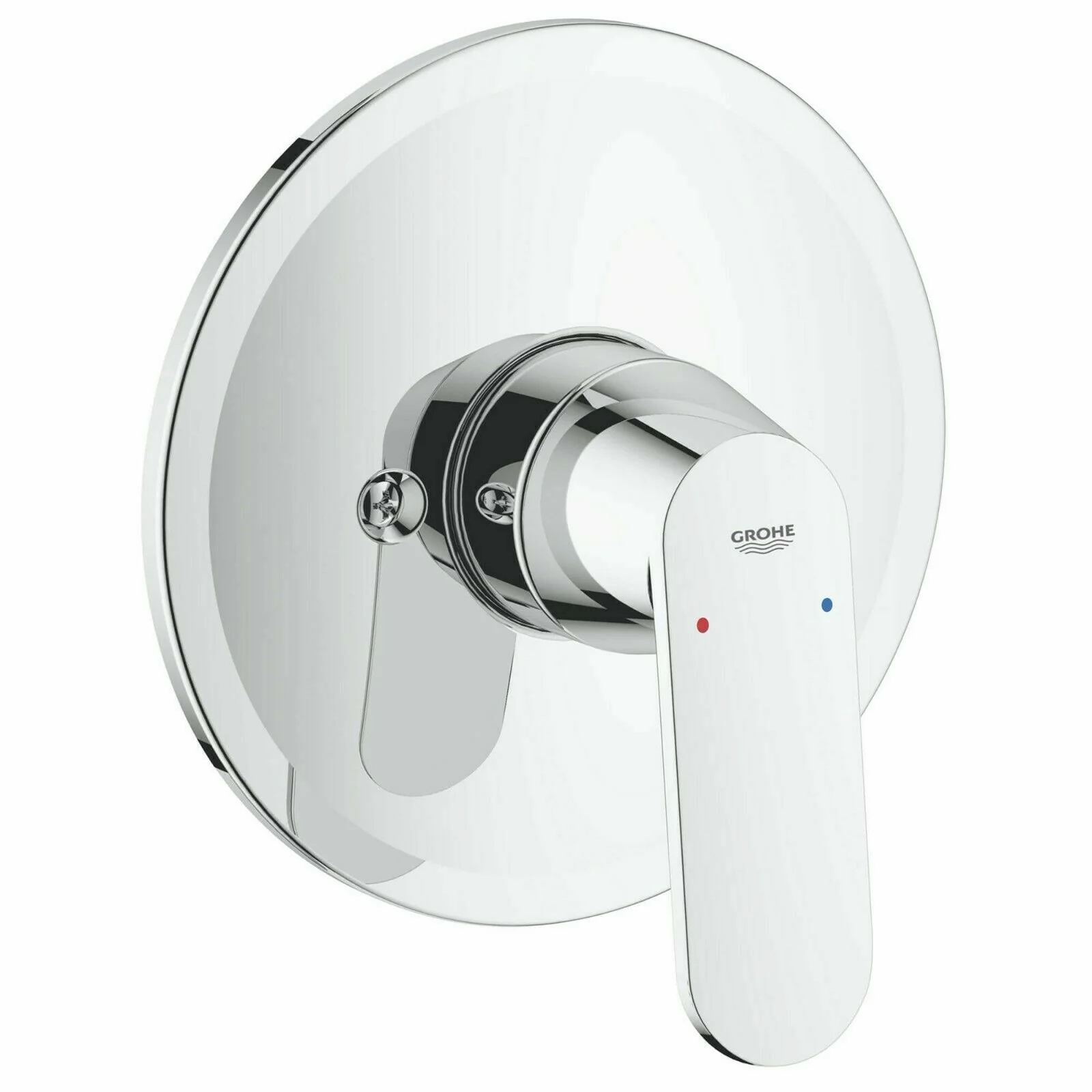 Eurosmart Cosmopolitian Pressure Balance Handle Trim Kit; Less Valve, Chrome