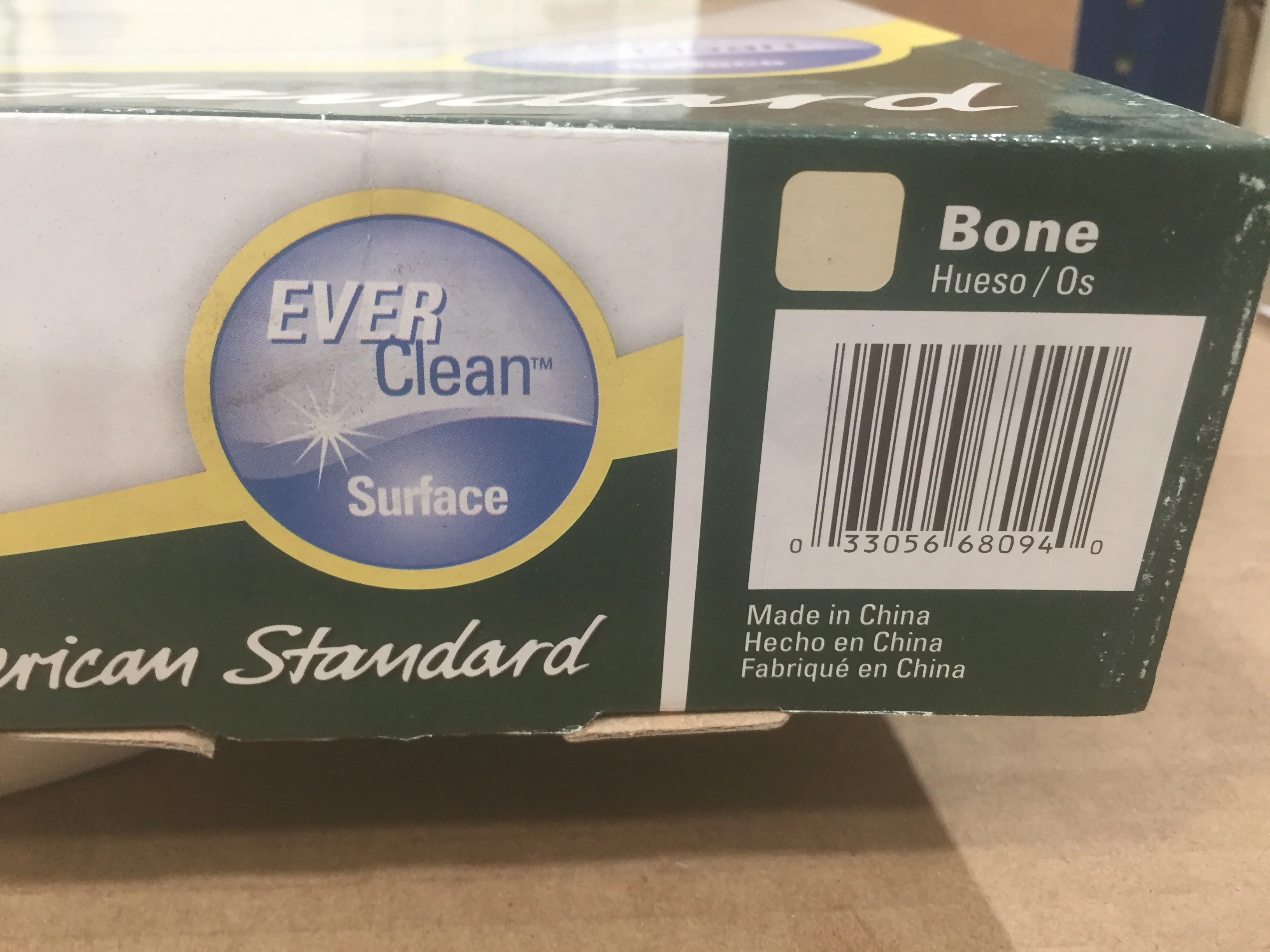Everclean Bone Plastic Elongated Closed Front With Cover - Image 4