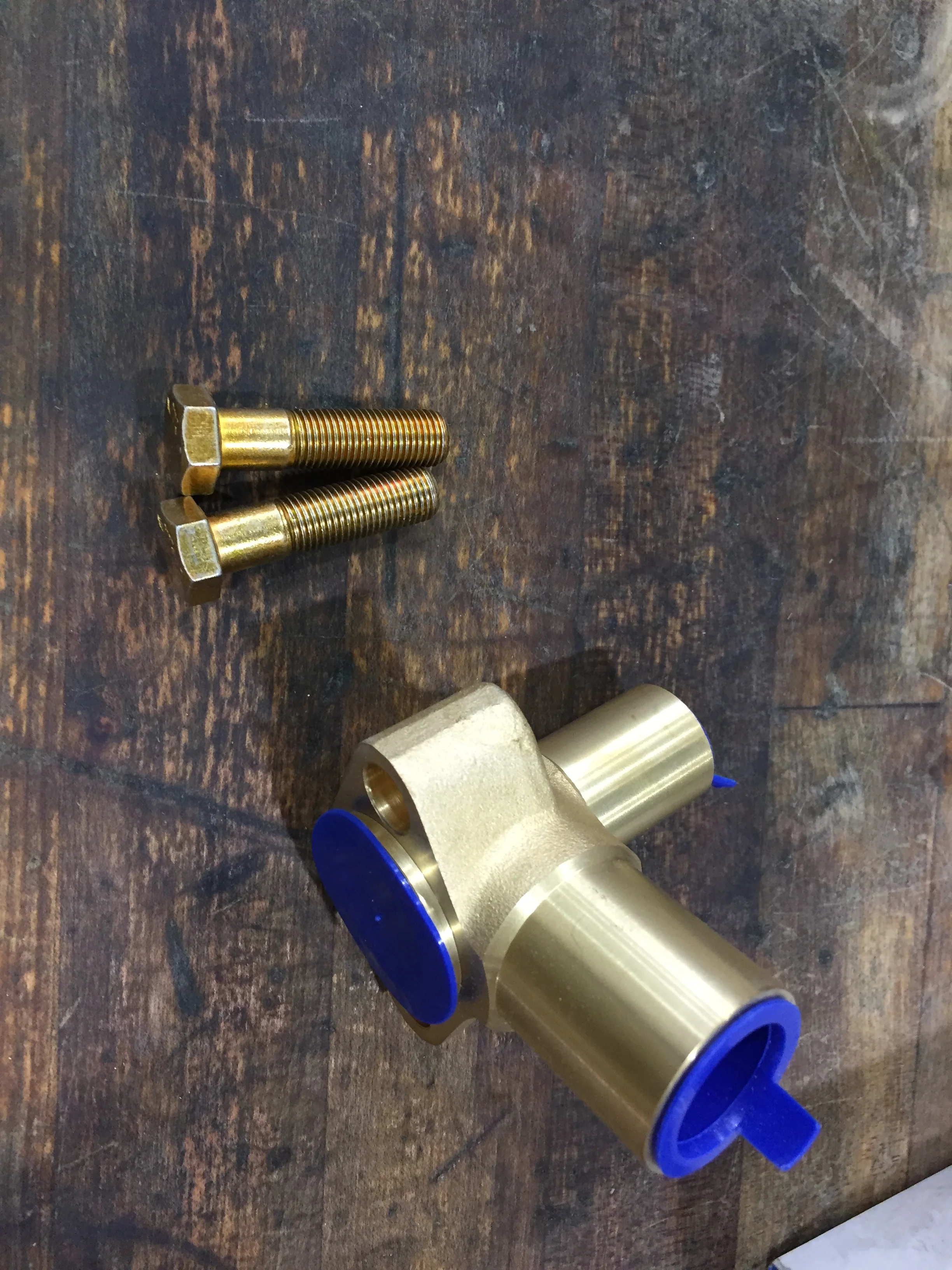 Expansion Valve Angle Flange, 5/8" X 7/8"