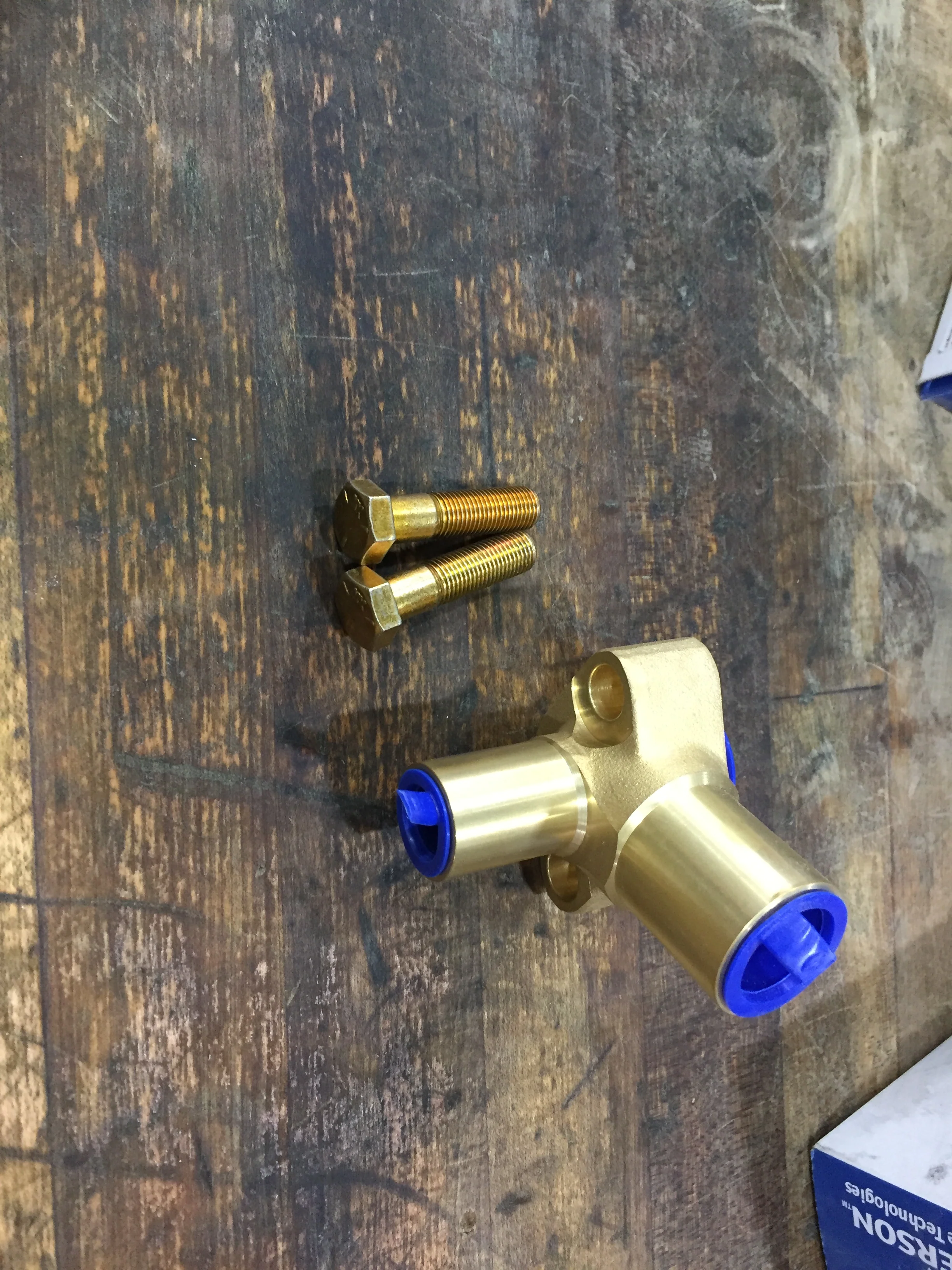 Expansion Valve Angle Flange, 5/8" X 7/8" - Image 2