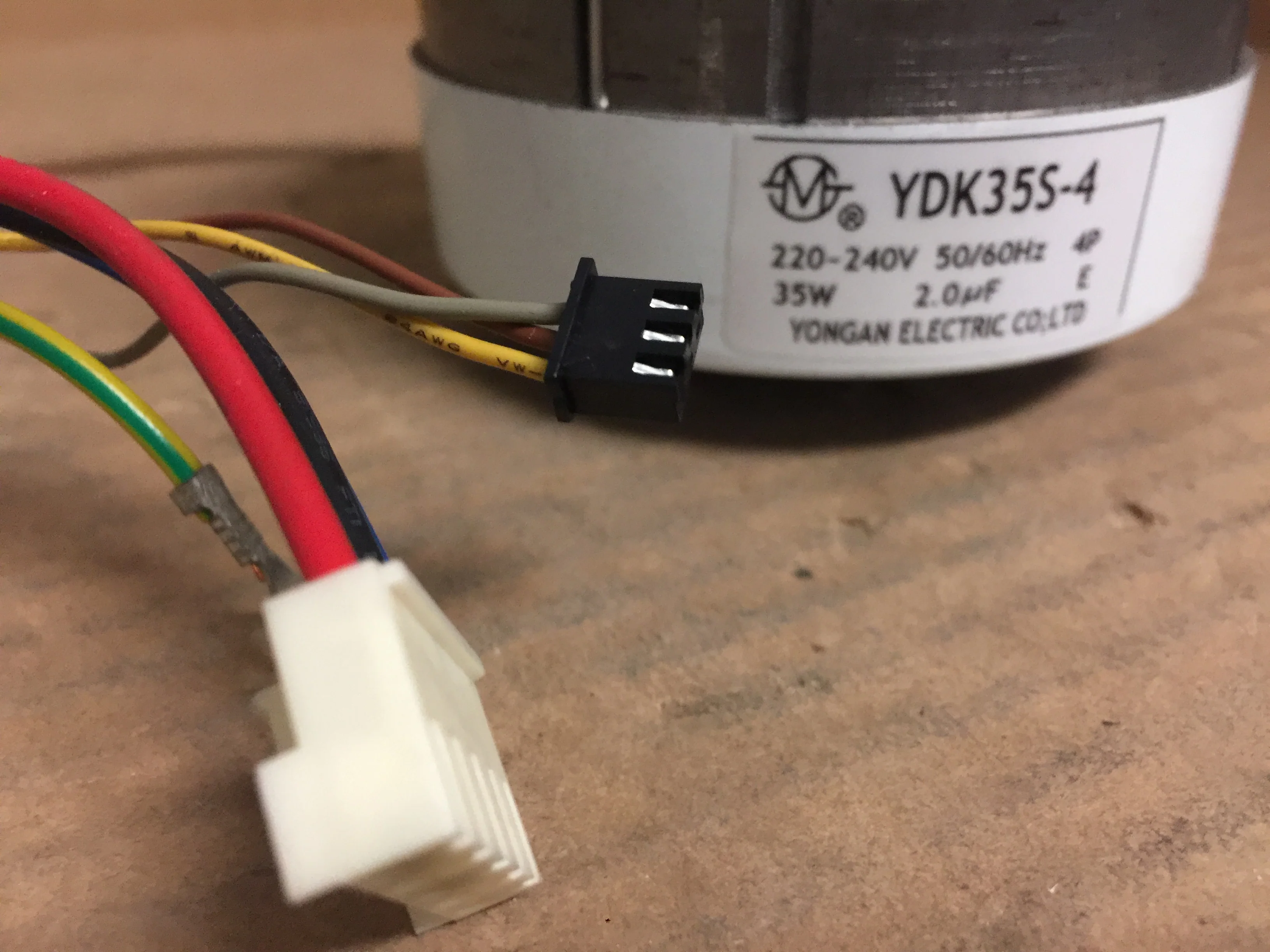 Fan Motor; 220-240/50-60/1, 35 Watt - Image 4